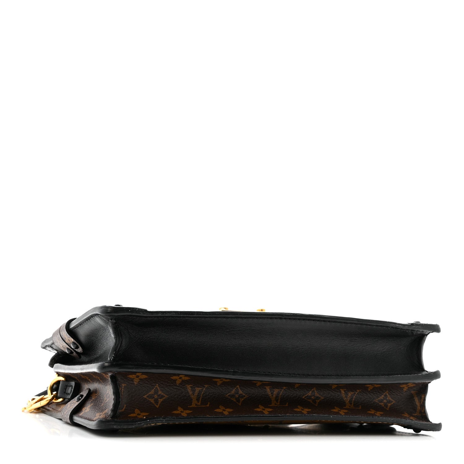 Reverse Monogram Trunk Clutch