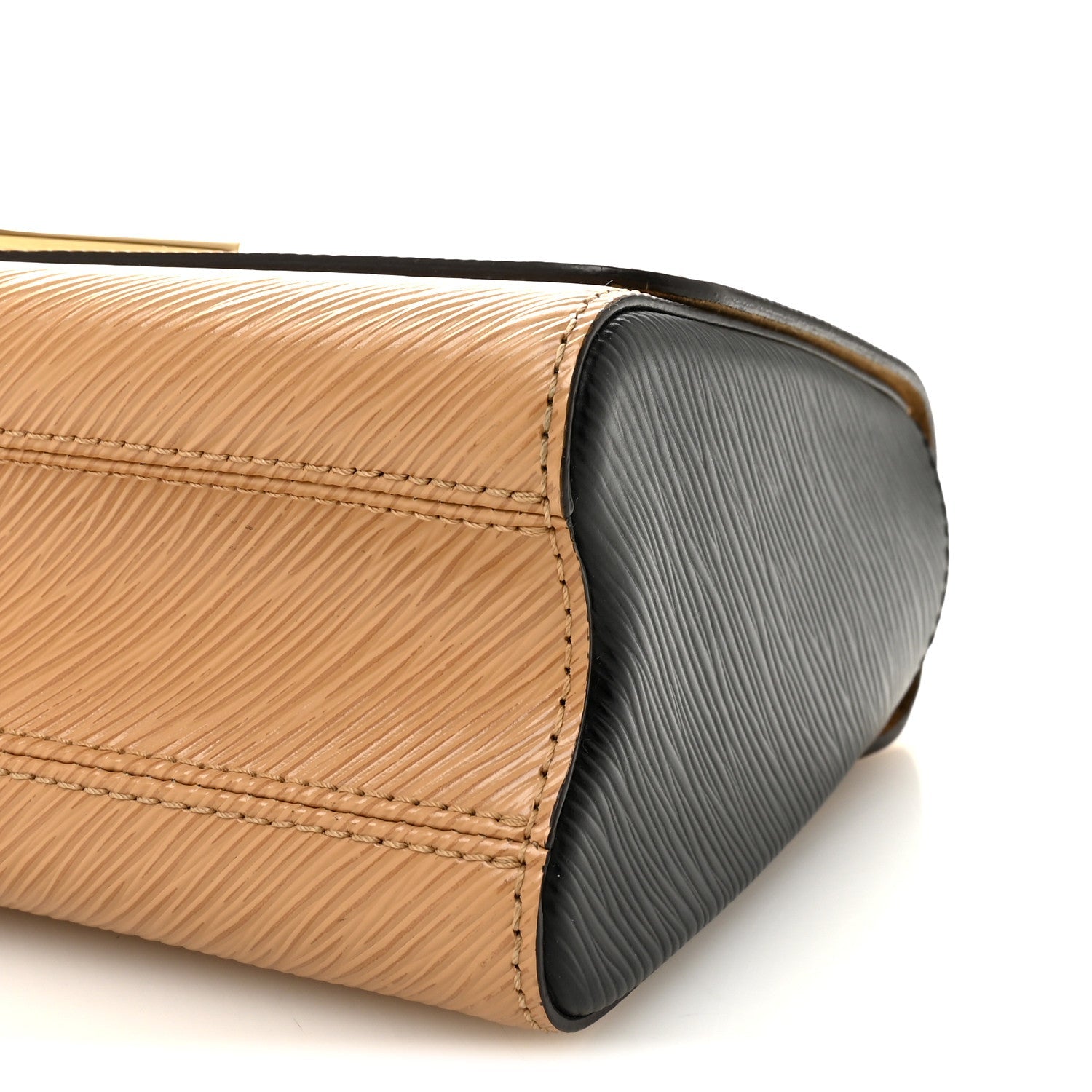 Epi Twist Shoulder Bag MM Camel