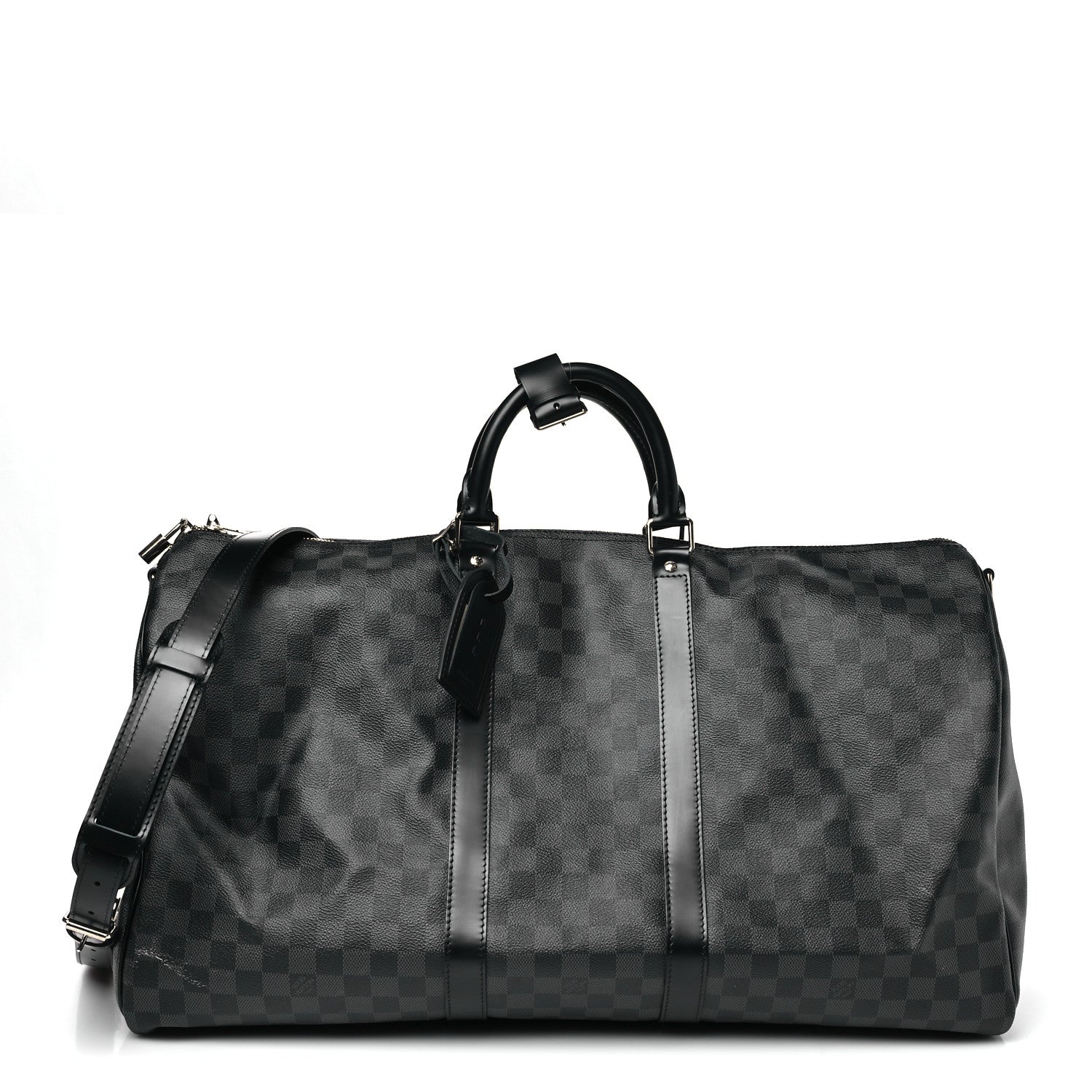 Damier Graphite Keepall Bandouliere 55