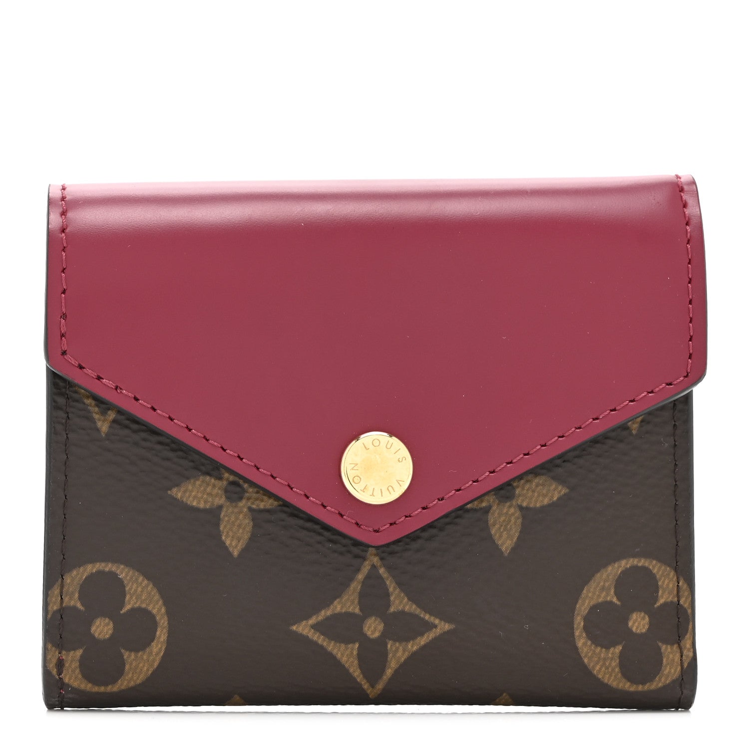 Monogram Zoe Wallet Fuchsia