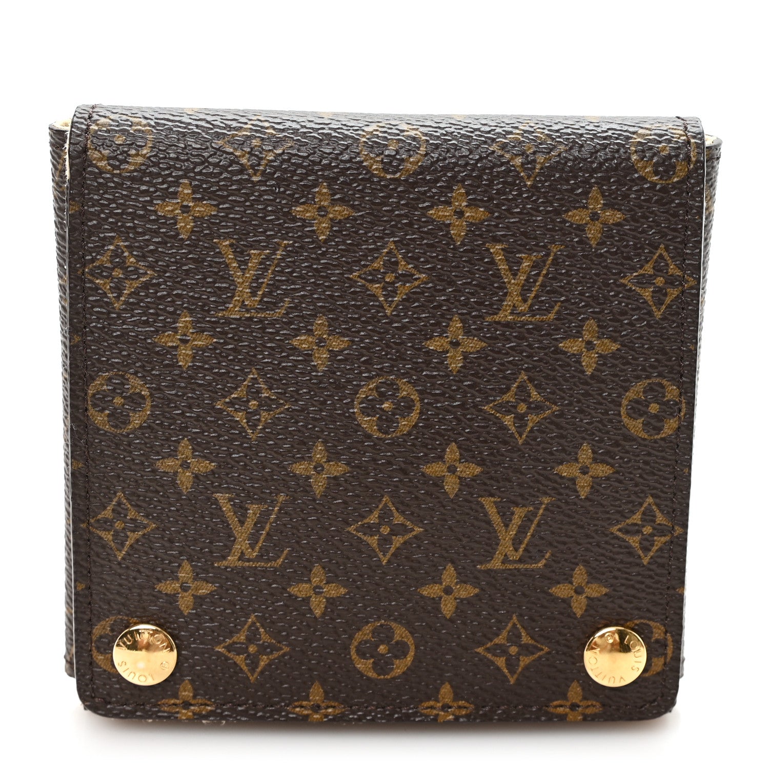Monogram Folding Jewelry Case