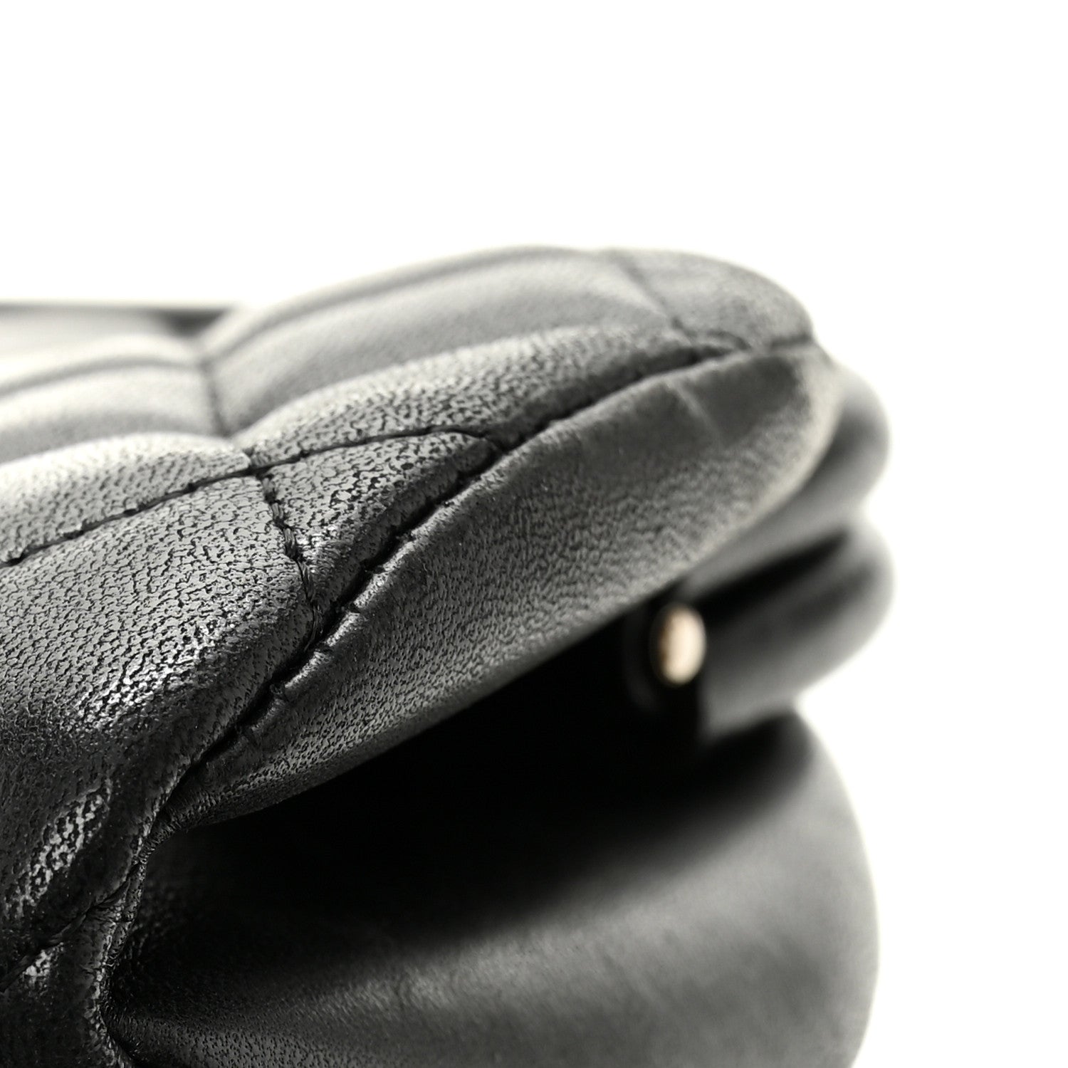 Lambskin Quilted Timeless Clutch Black