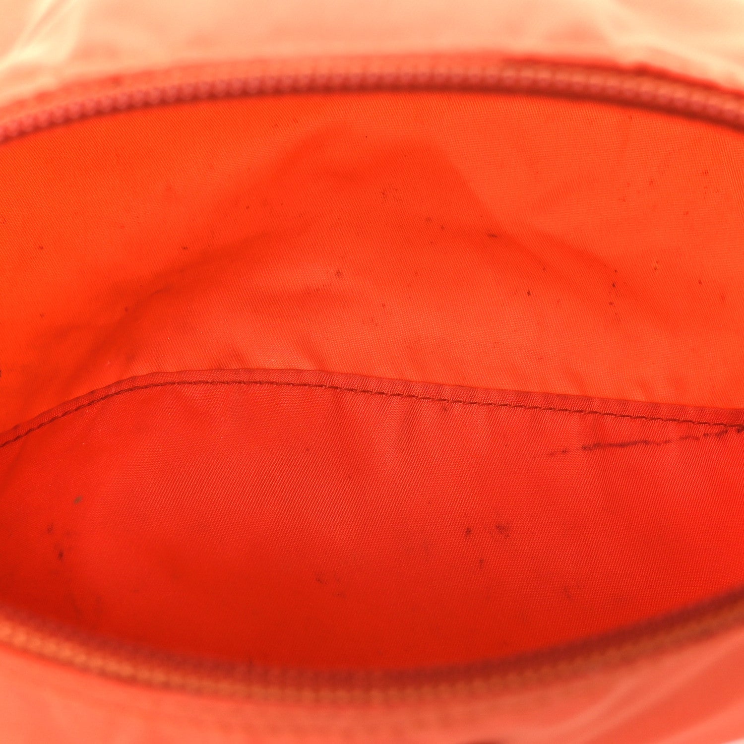 Nylon Vela Cosmetic Pouch Orange