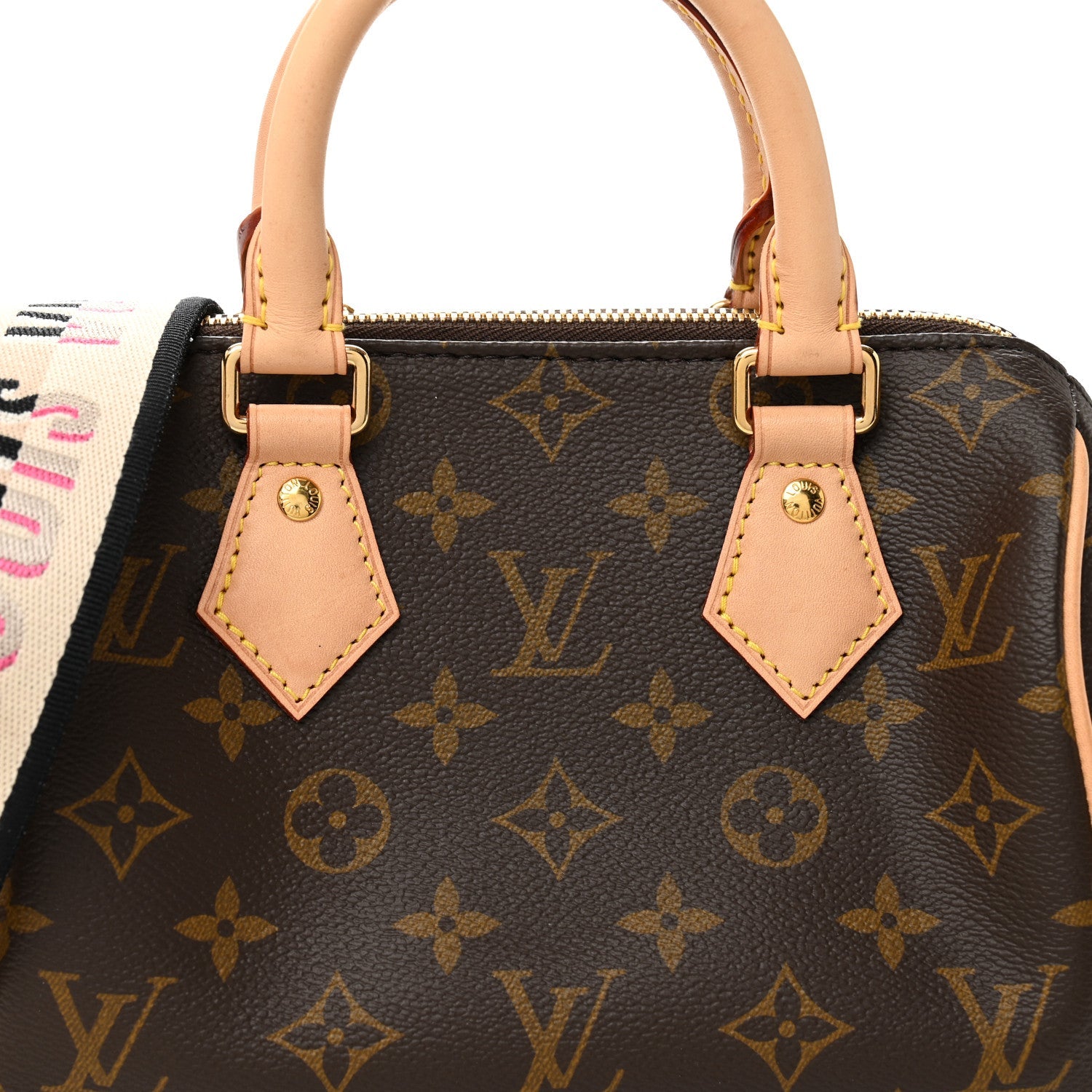 Monogram Speedy Bandouliere 20 Black