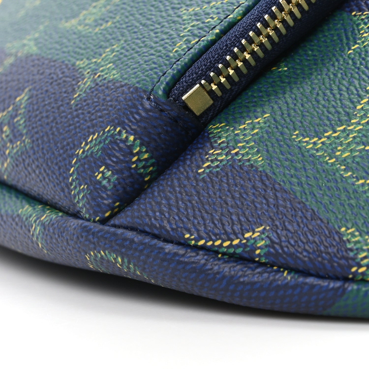 Monogram Heritage Rush Bumbag Blue Stripes