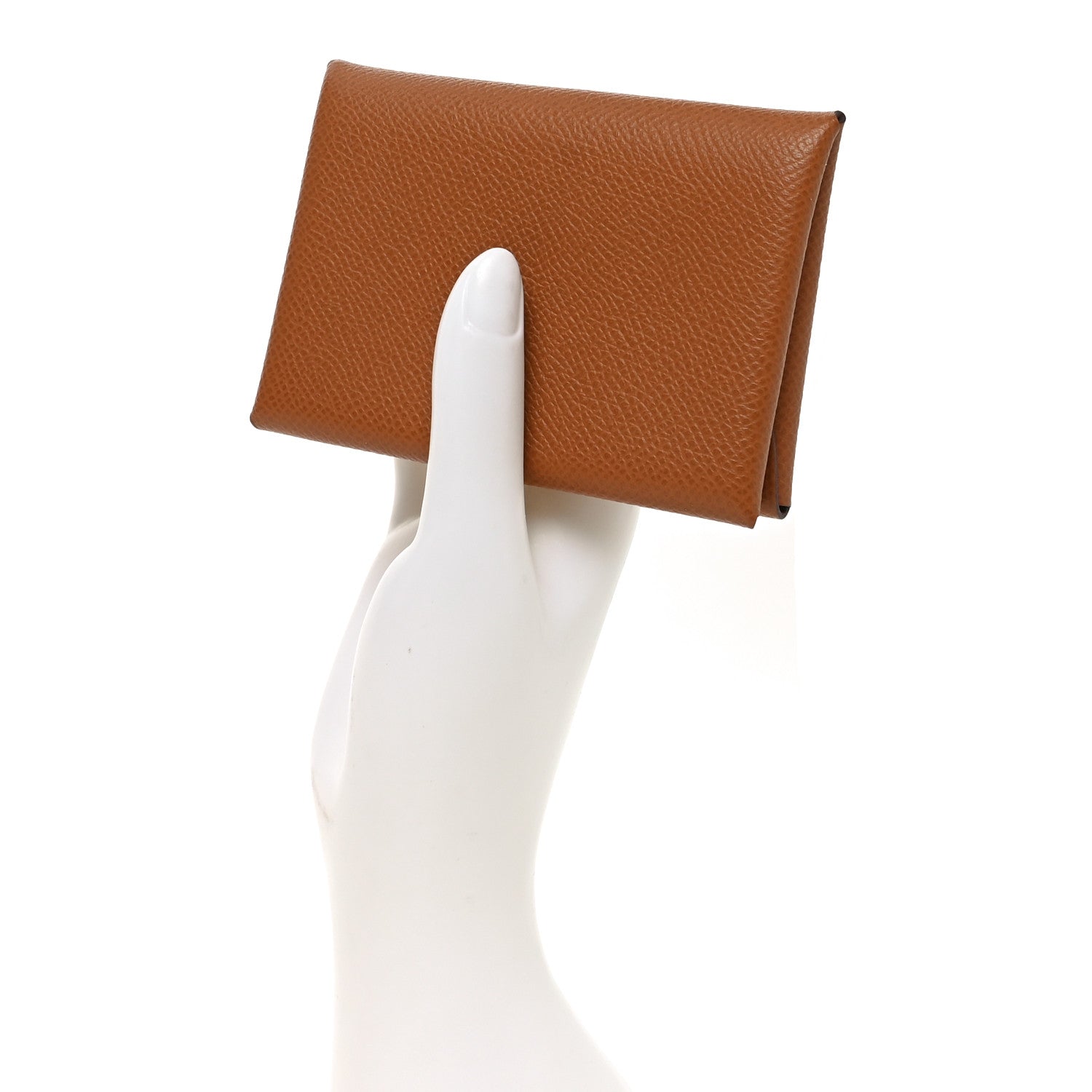 Epsom Calvi Duo Card Case Gold