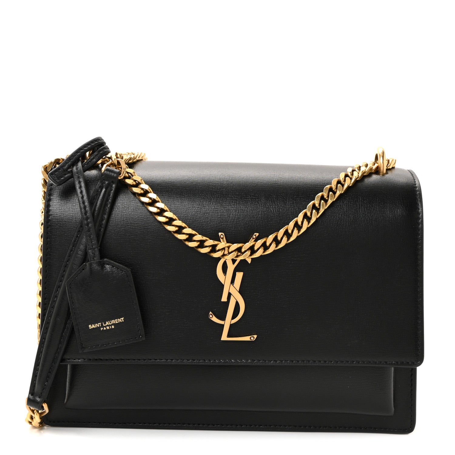 Calfskin Medium Monogram Sunset Black