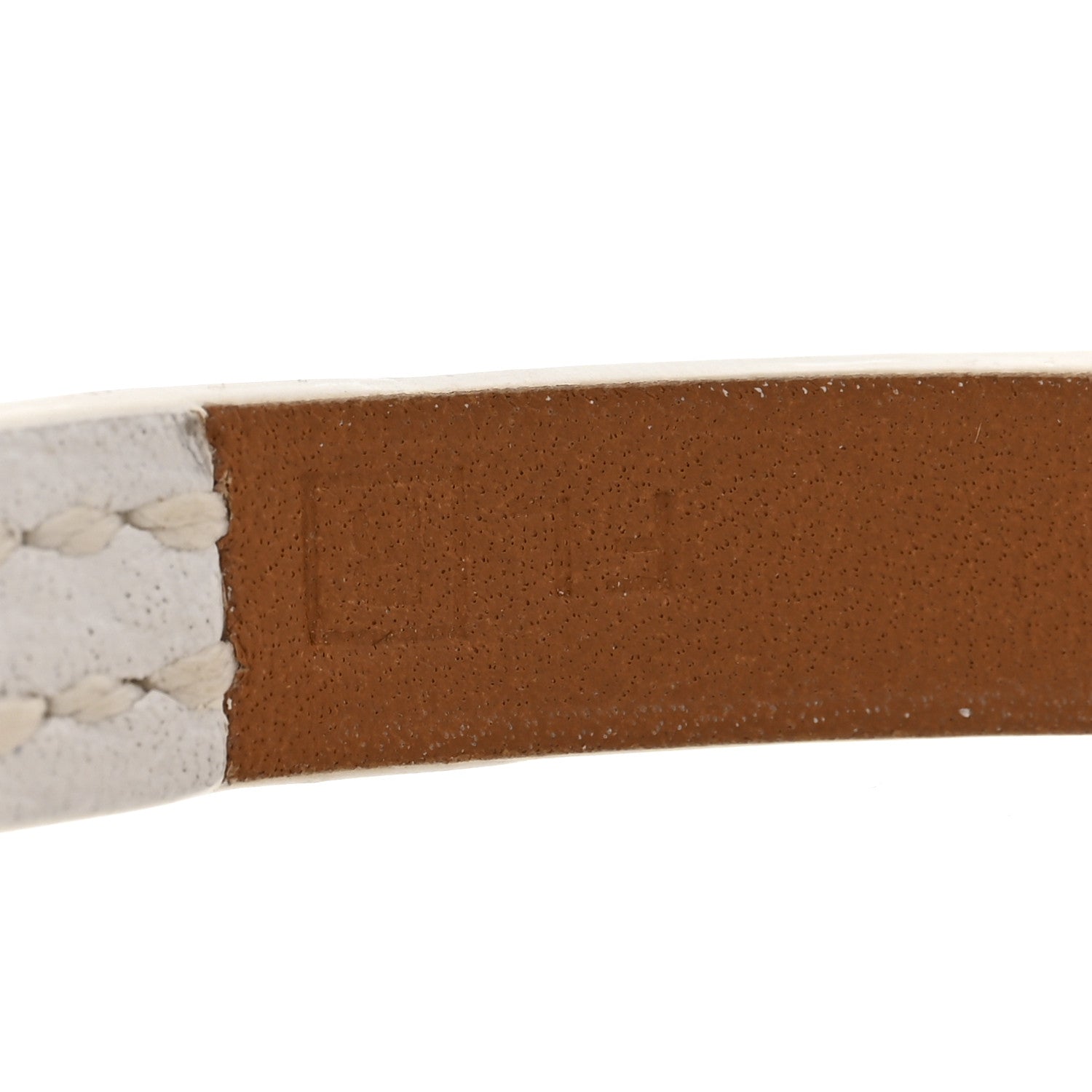 Epsom Micro Rivale Bracelet M White