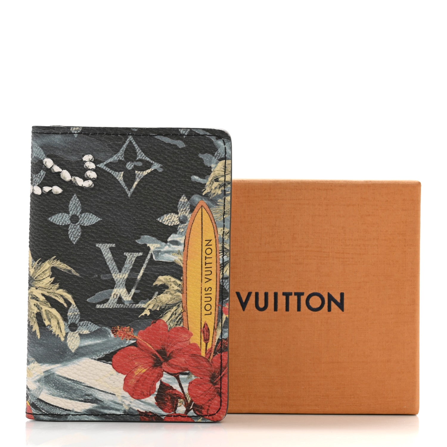 Monogram Surfin' Pocket Organizer Navy Blue