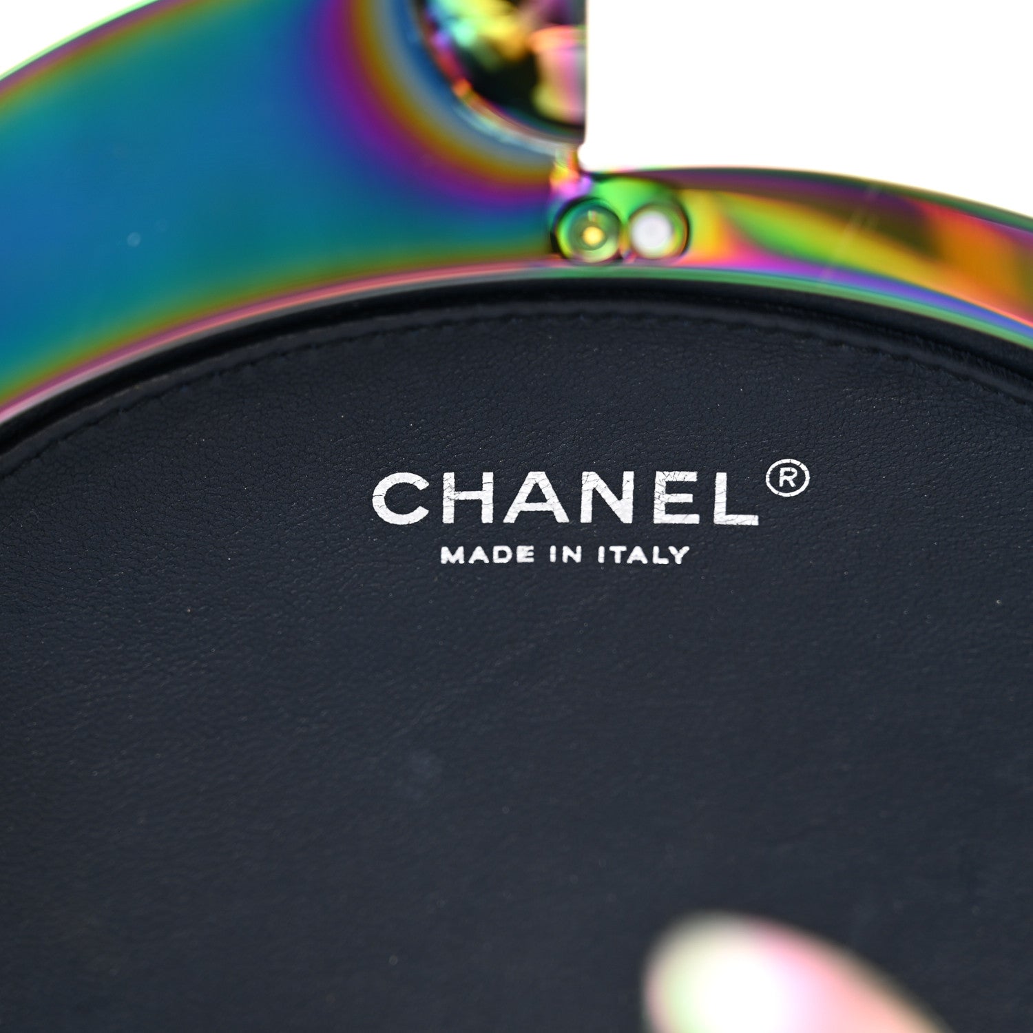Resin CC Over The Moon Minaudiere Blue Multicolor