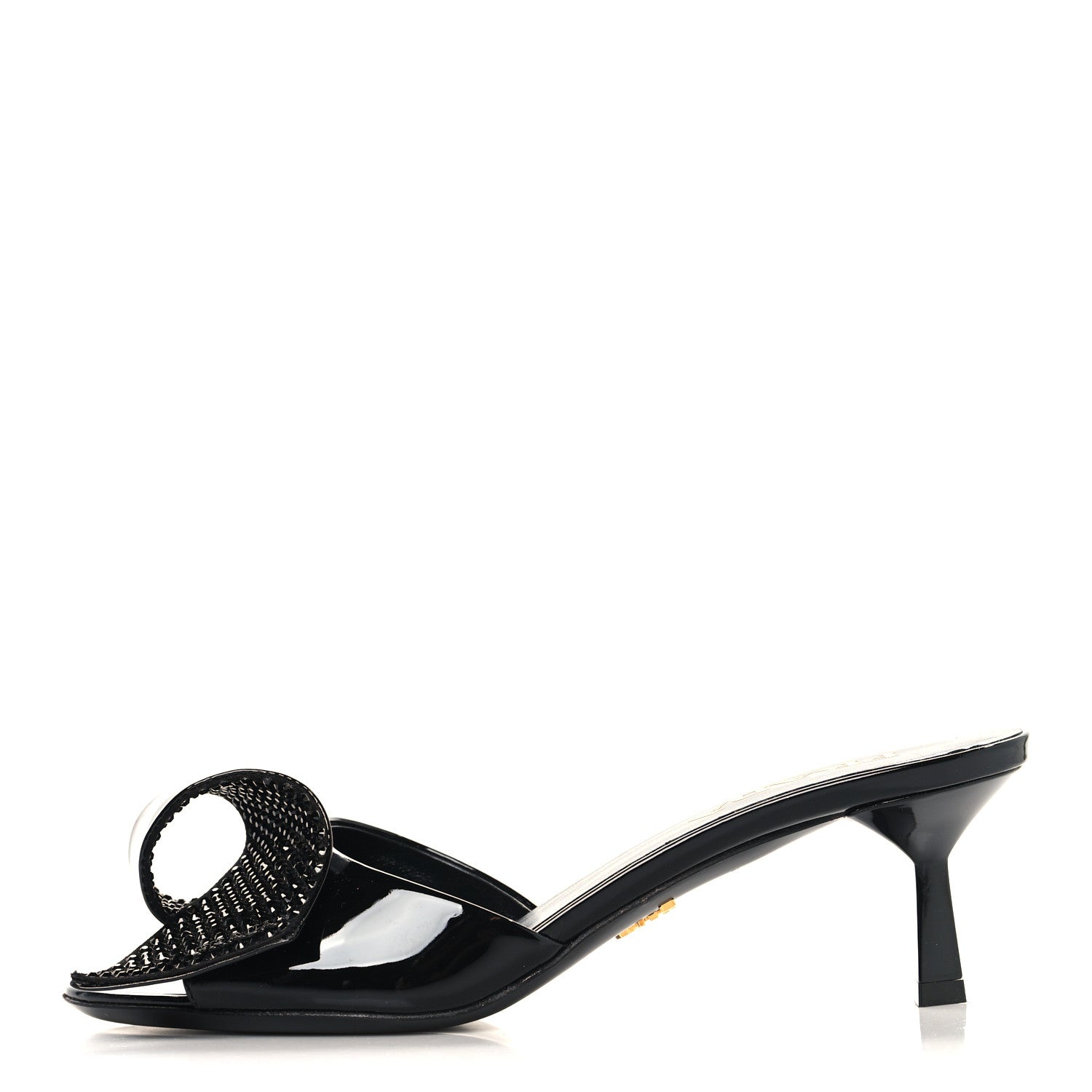 Vernice Crystal Bow Pumps 39 Black