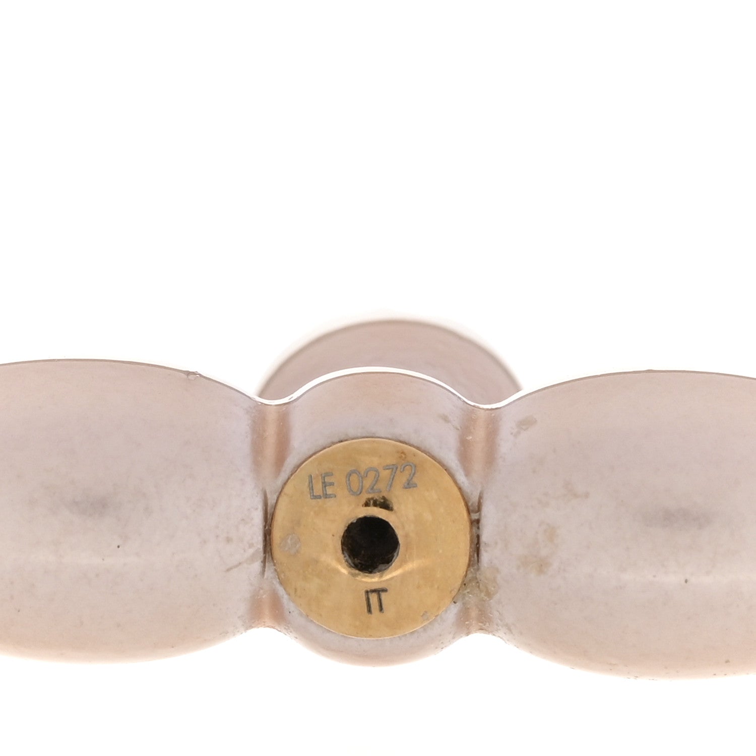 Resin Louisette By Night Earrings Pink White