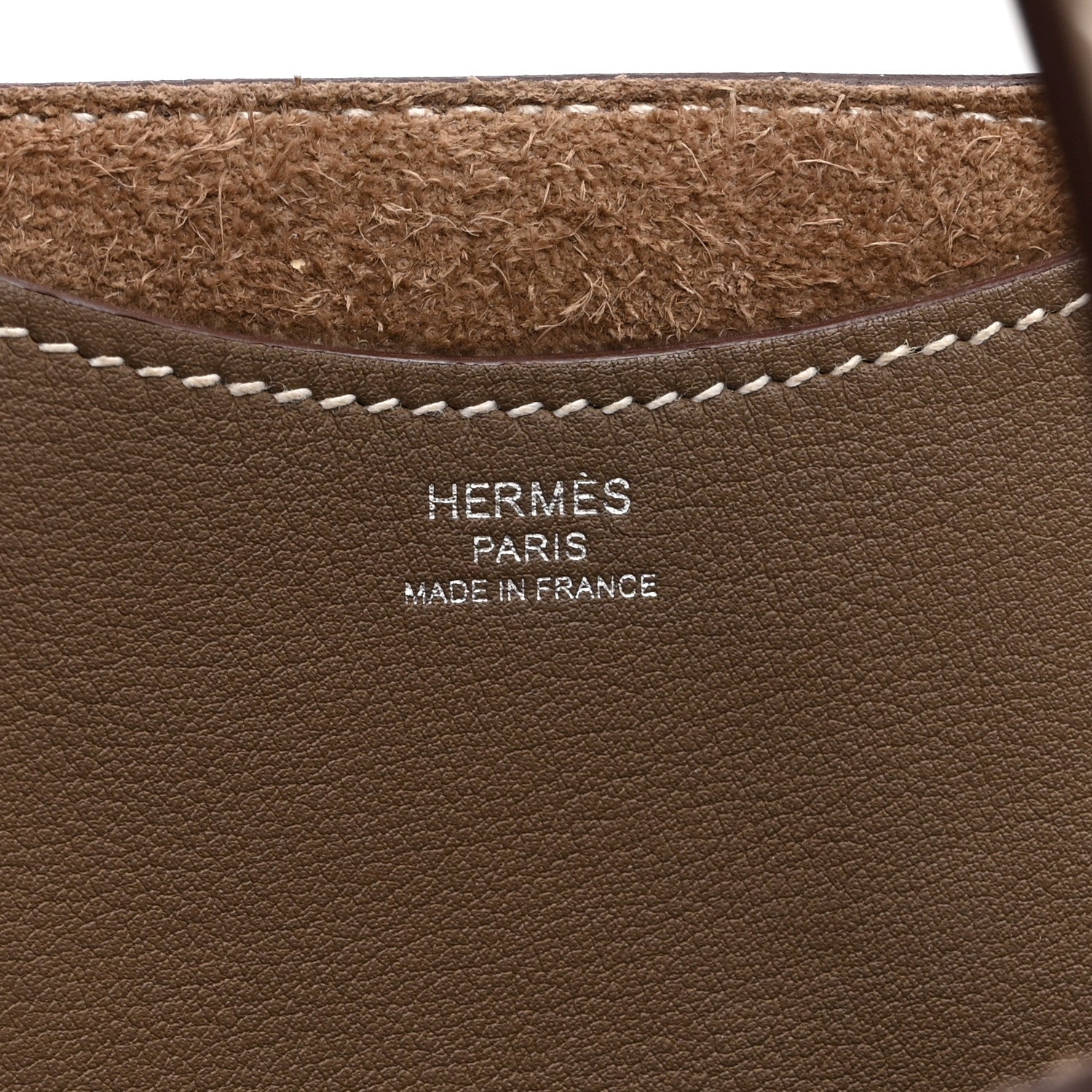 Taurillon Clemence Swift In-The-Loop 18 Bag Etoupe