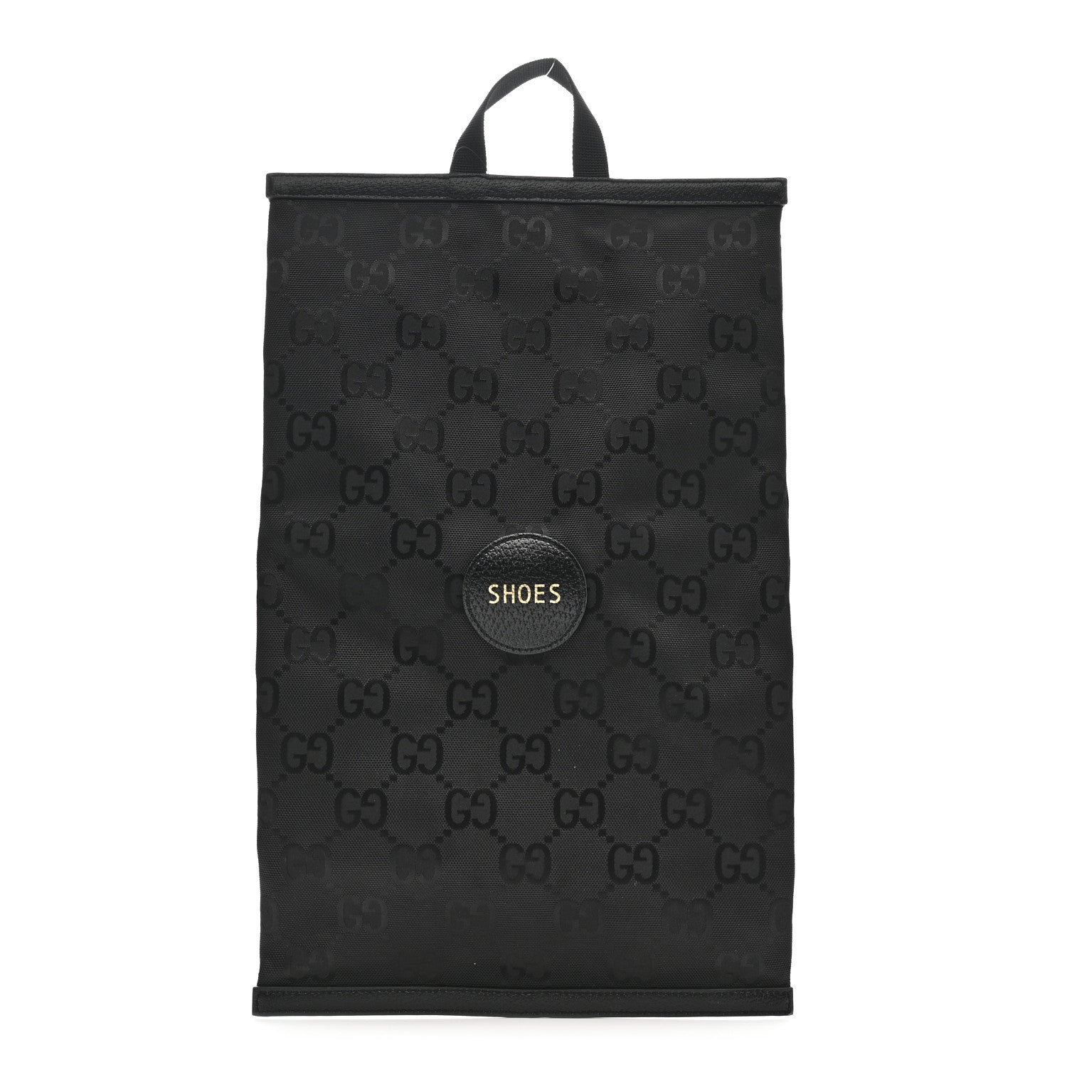 Econyl Nylon Monogram Off The Grid Shoe Case Black