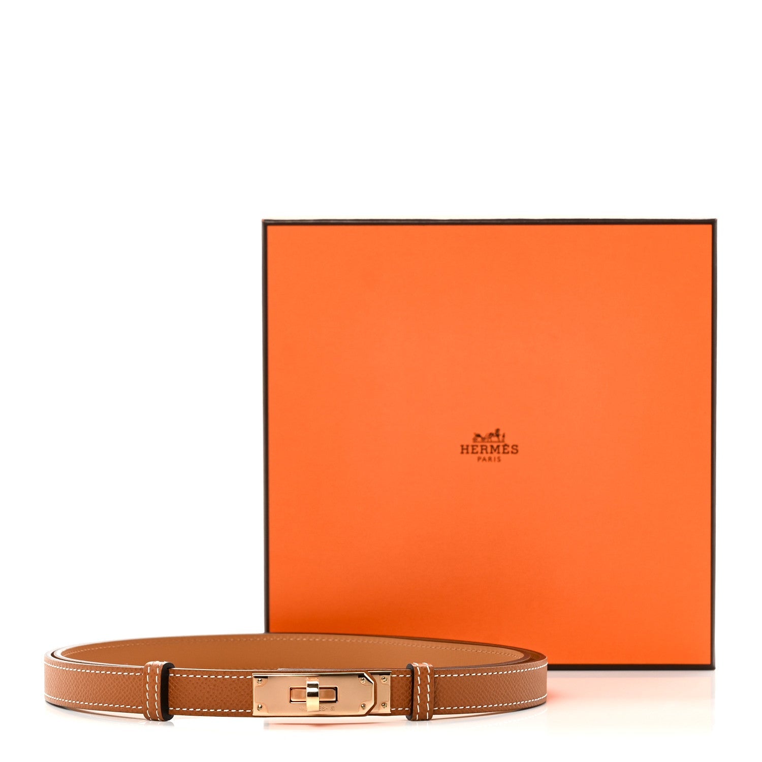 Epsom Kelly Belt Gold