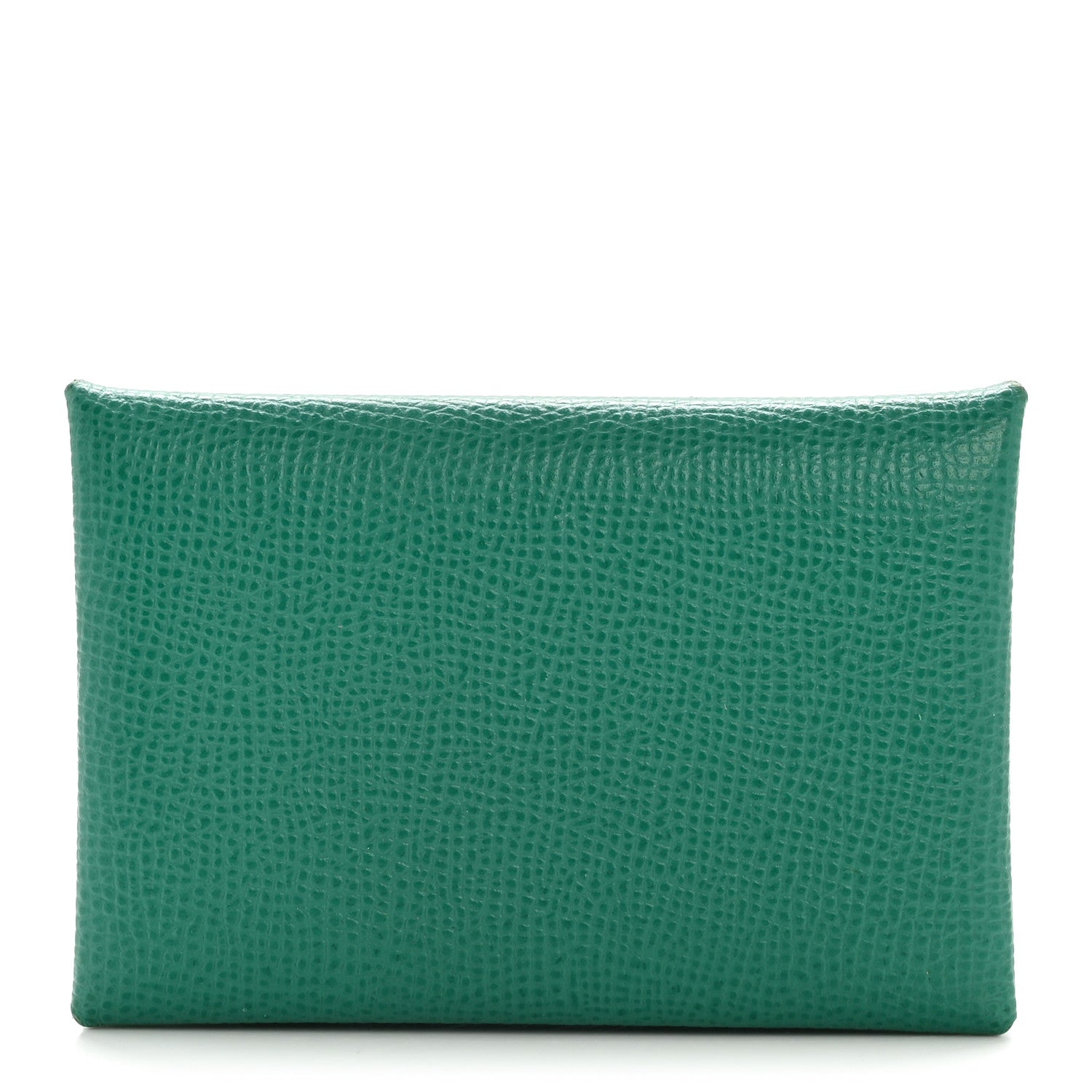 Epsom Calvi Card Case Vert Jade