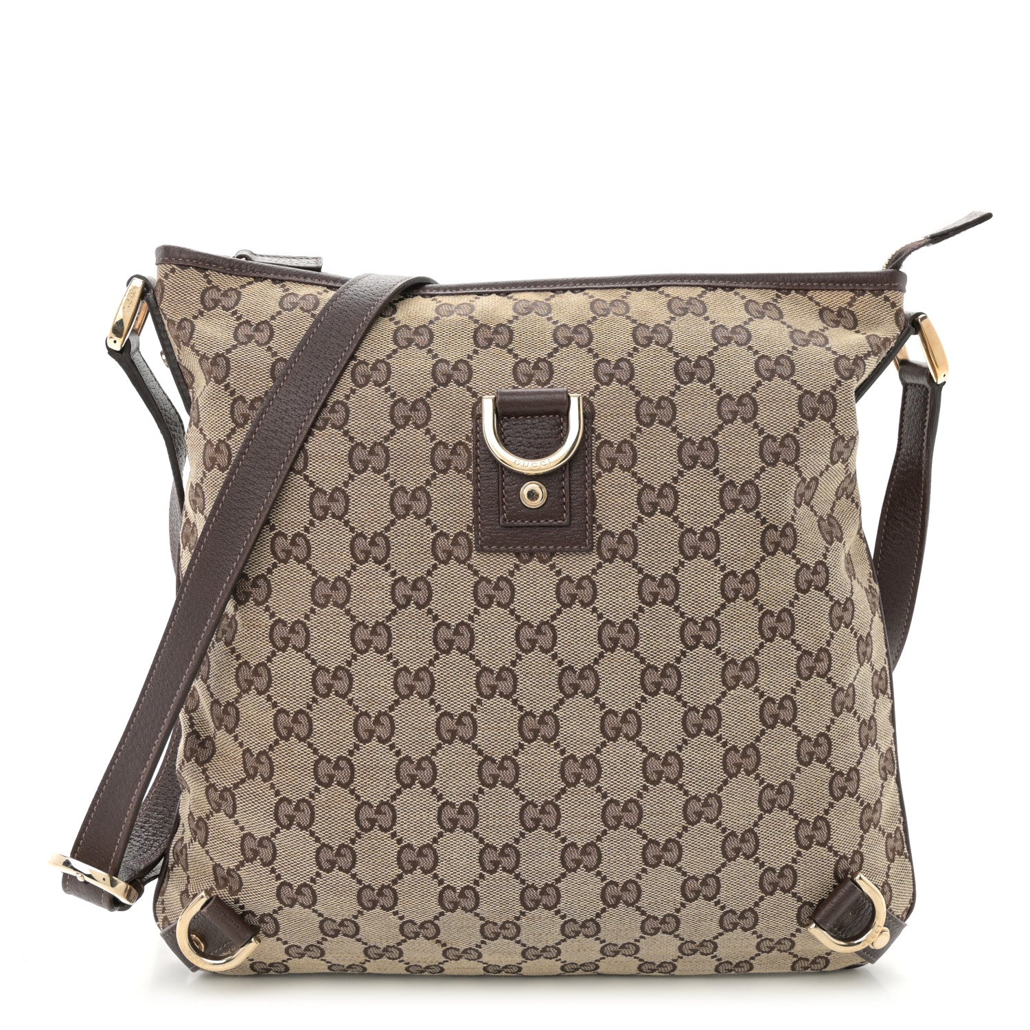 Monogram Abbey Messenger Bag Dark Brown