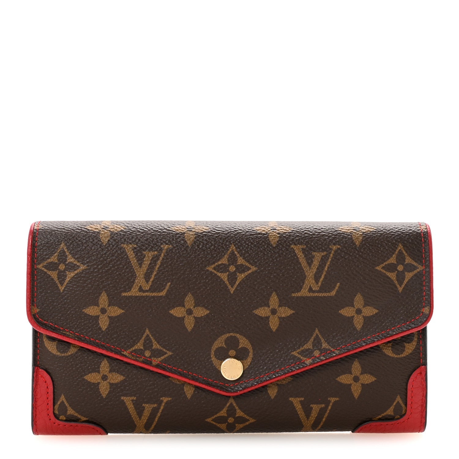 Monogram Sarah Retiro Wallet Cherry