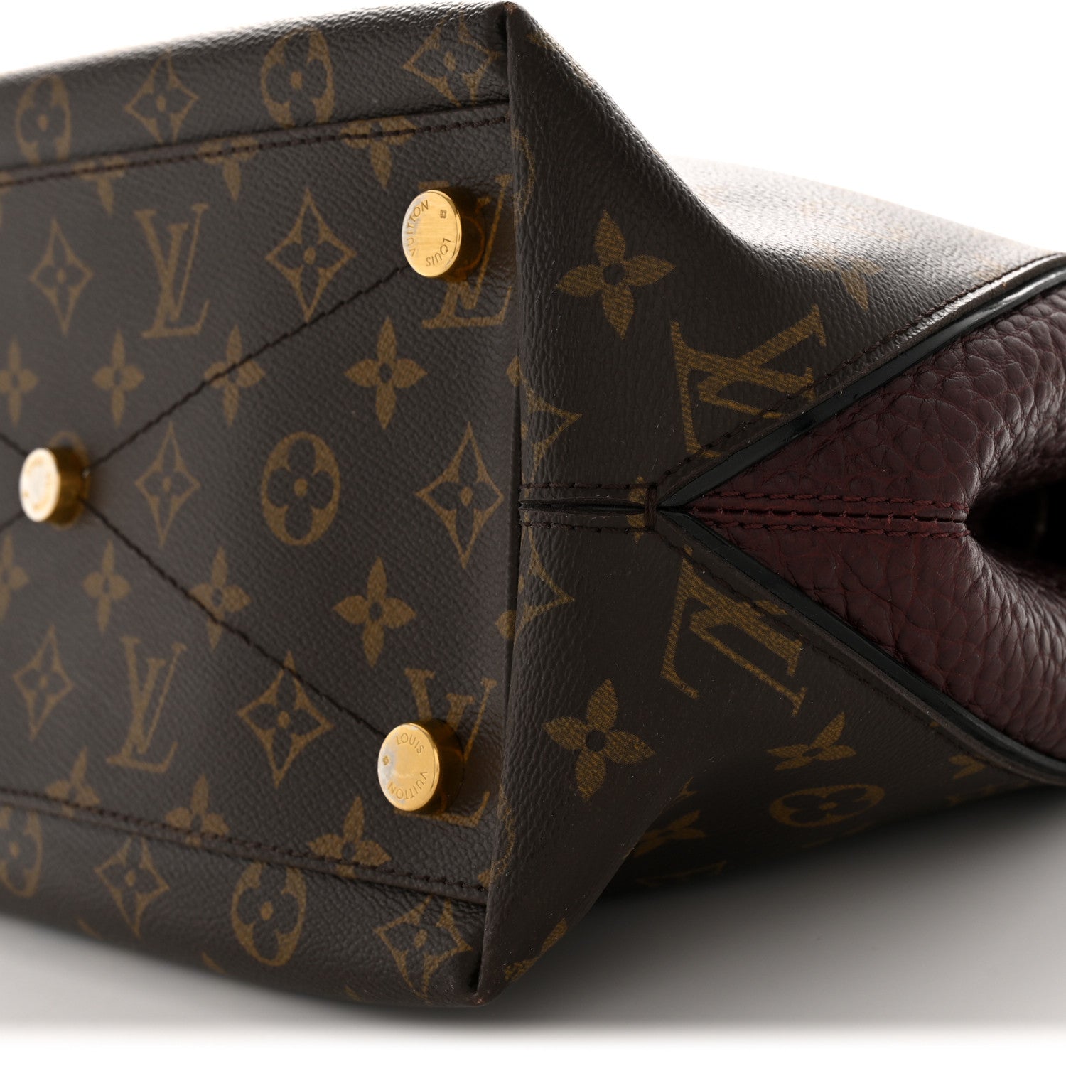 Ostrich Lizard Majestueux Tote MM Bordeaux