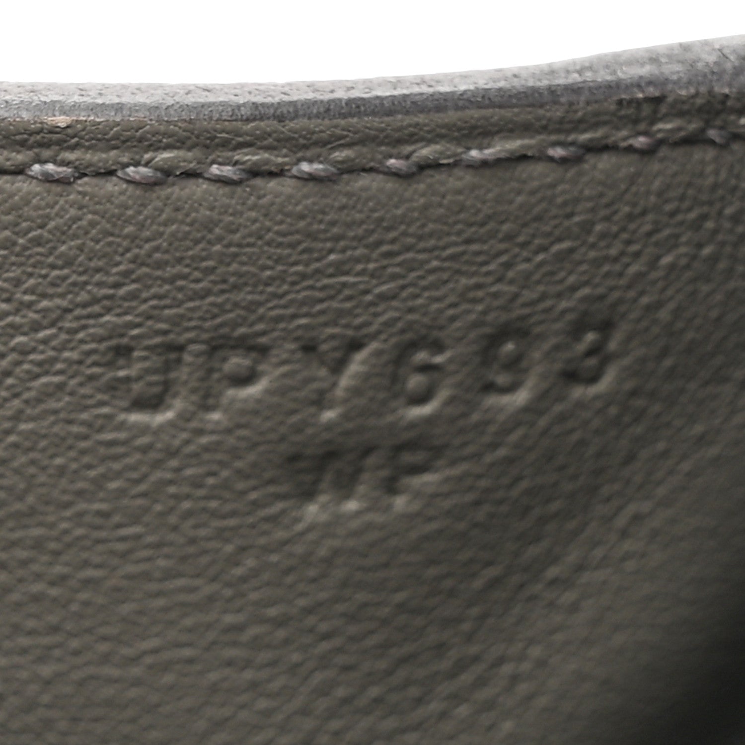 Taurillon Clemence Mini Lindy 20 Gris Meyer