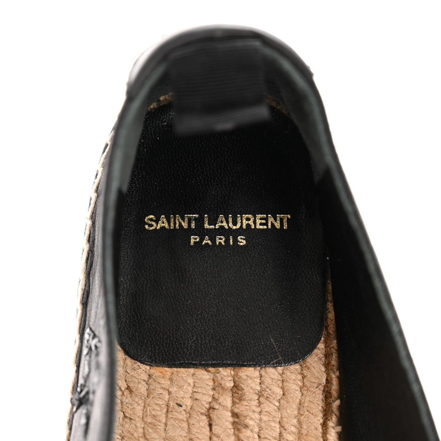 Nappa Sequins Star Espadrilles 40 Black