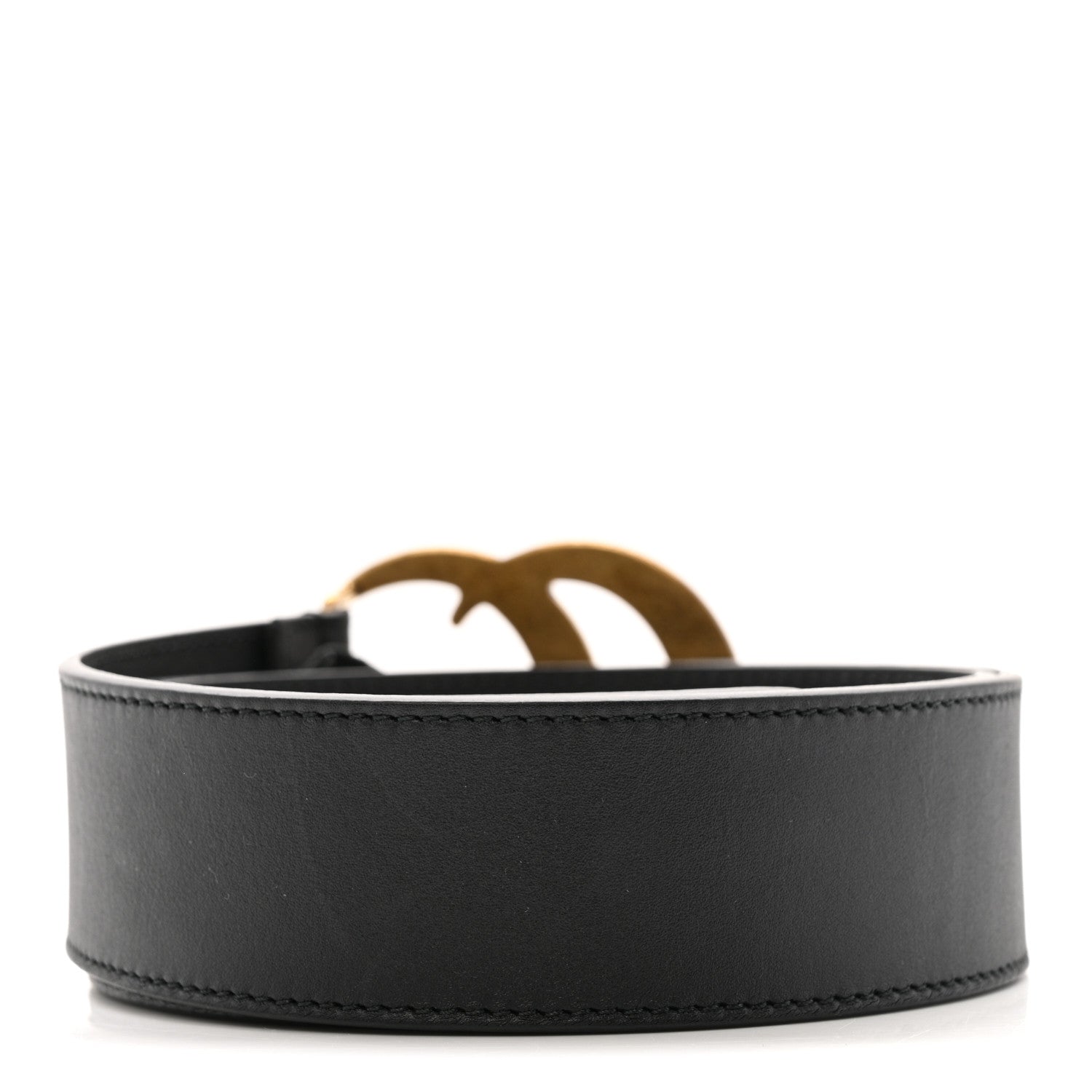 Calfskin Double G 40mm Belt 85 34 Black