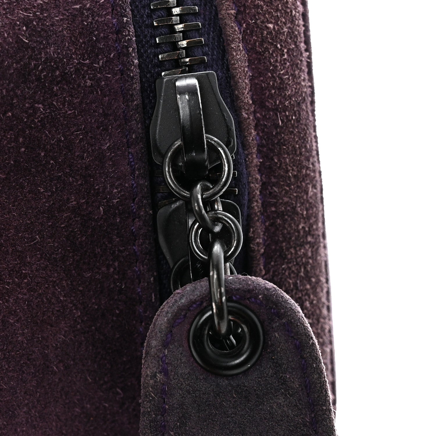 Suede CC Handbag Purple