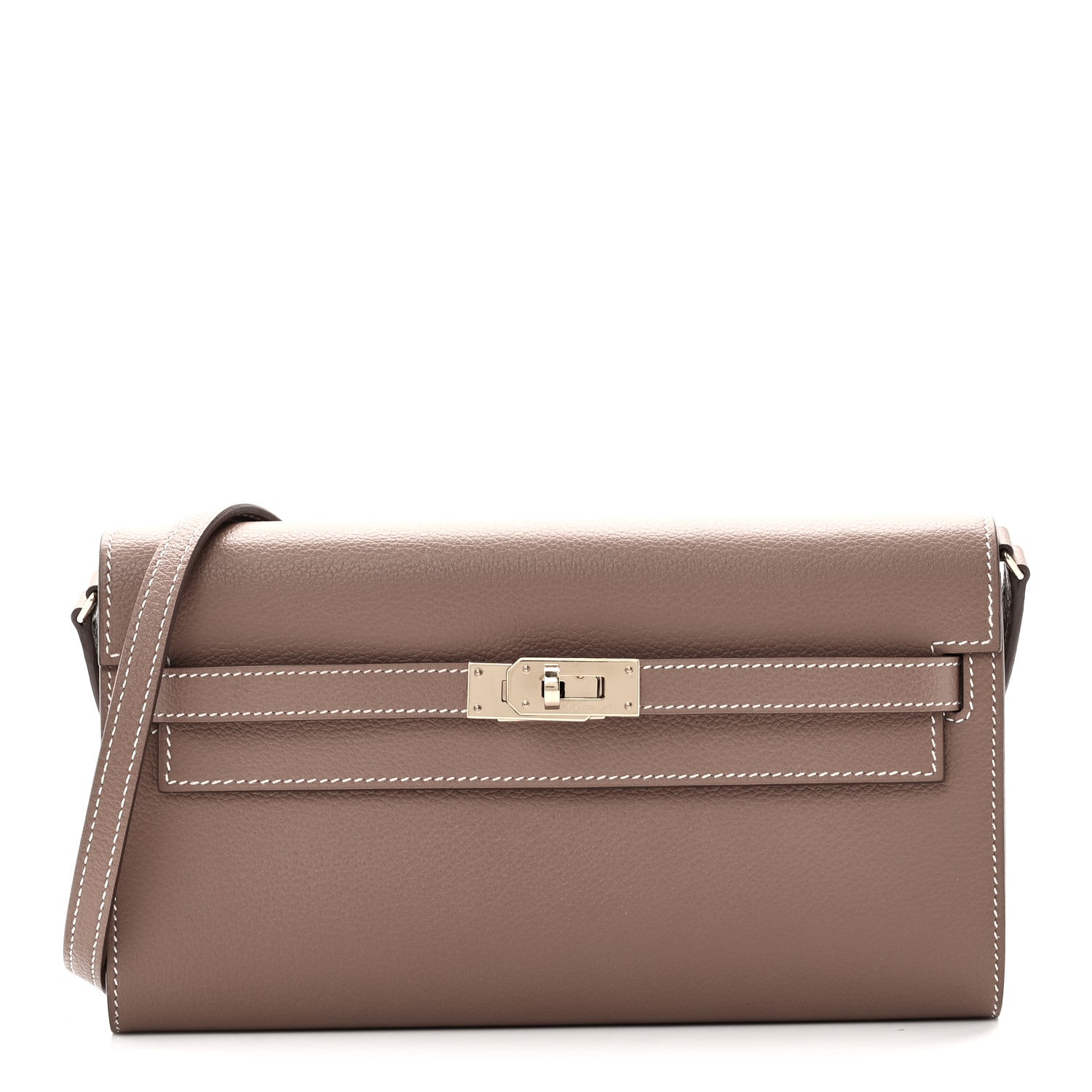 Evercolor Kelly Wallet To Go Gold