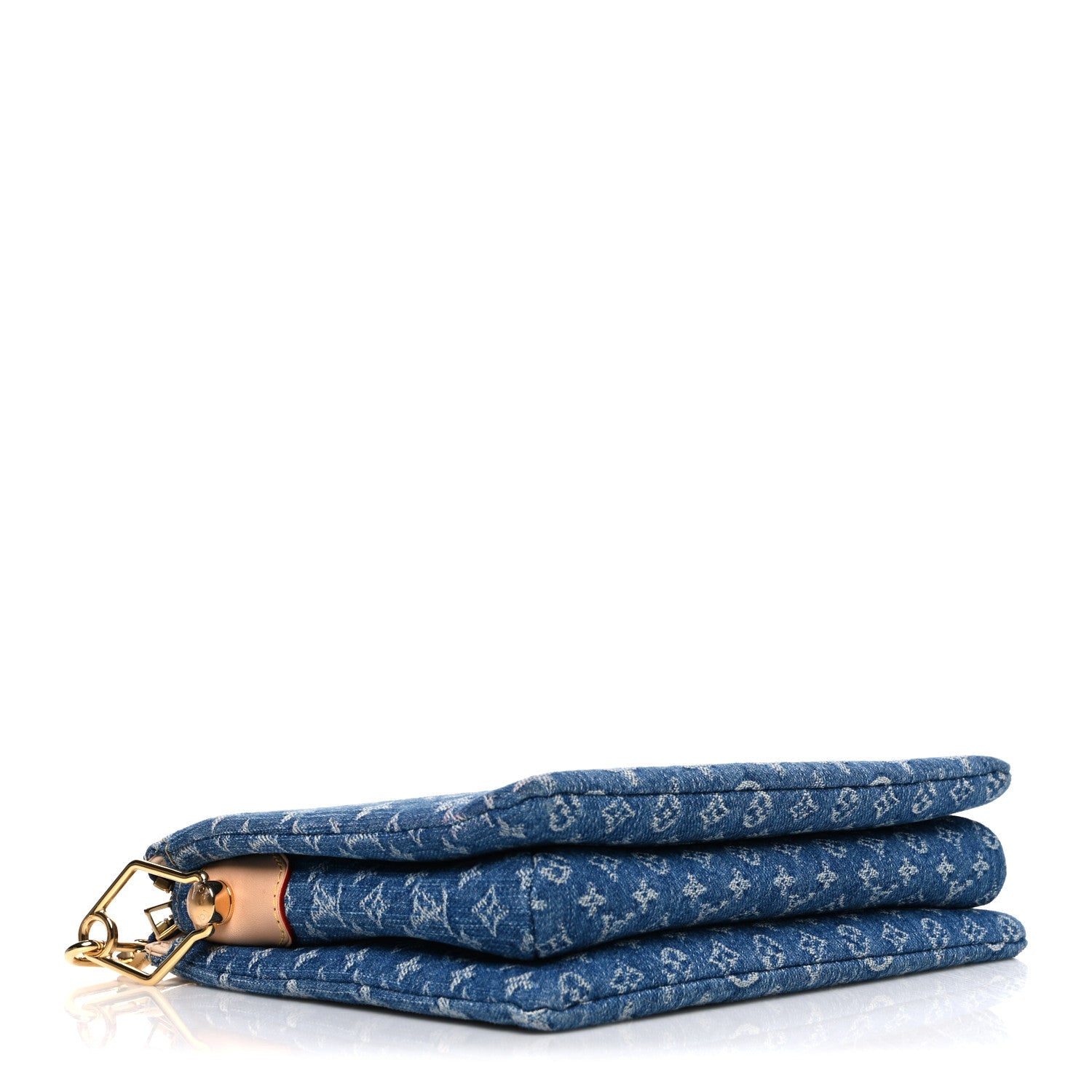 Monogram Denim Coussin PM Blue