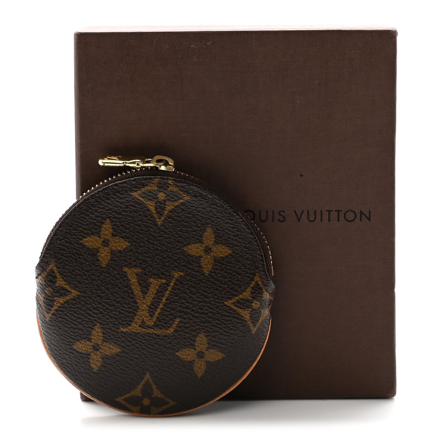 Monogram Round Coin Purse