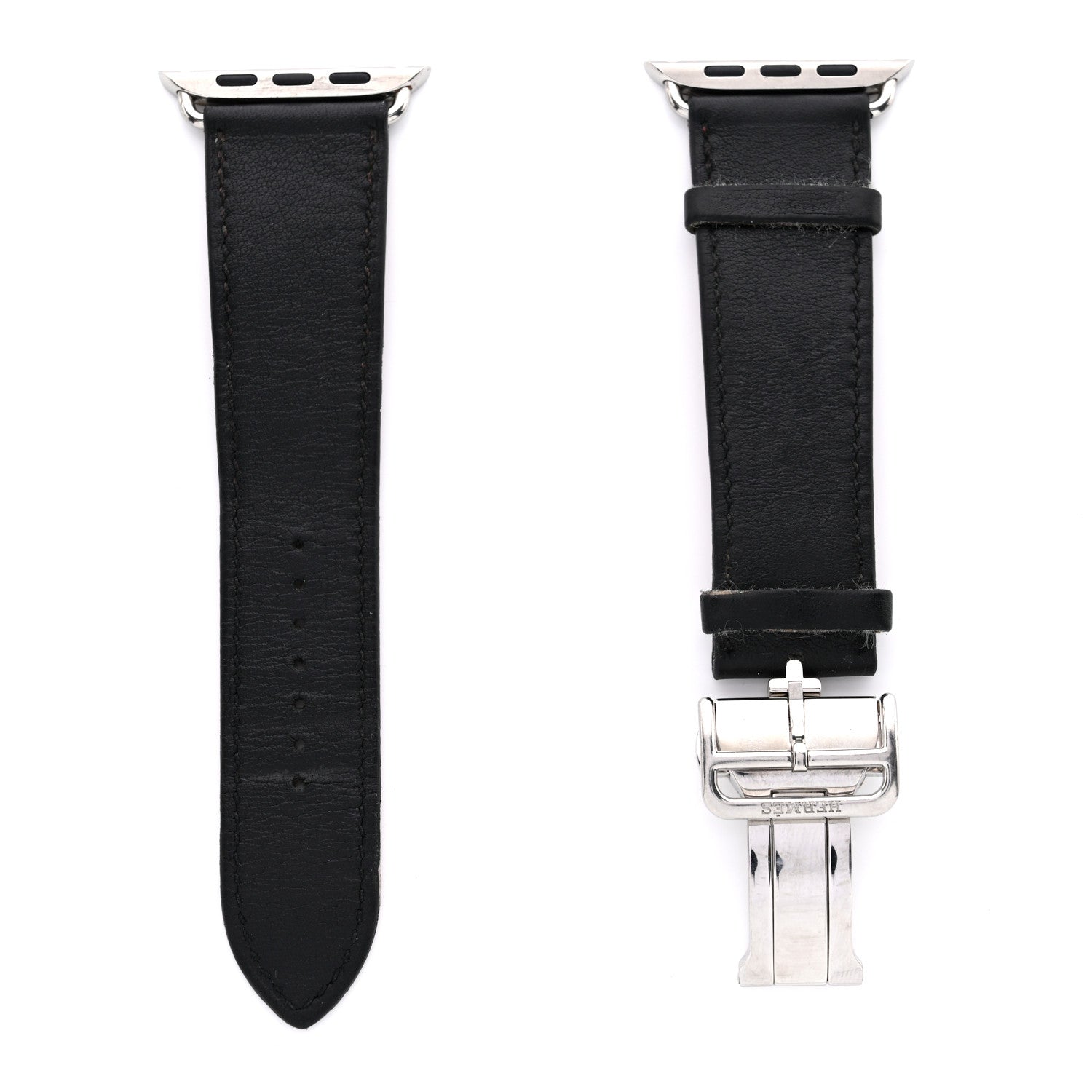 Swift 46mm Deployment Buckle Apple Watch Single Tour Band Black