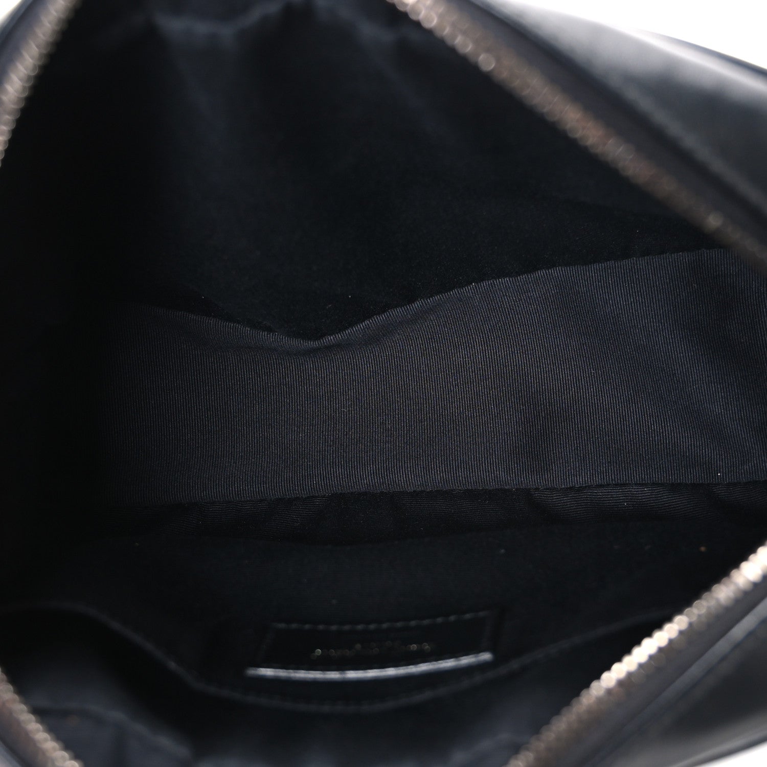 Calfskin Matelasse Monogram Lou Camera Bag Black