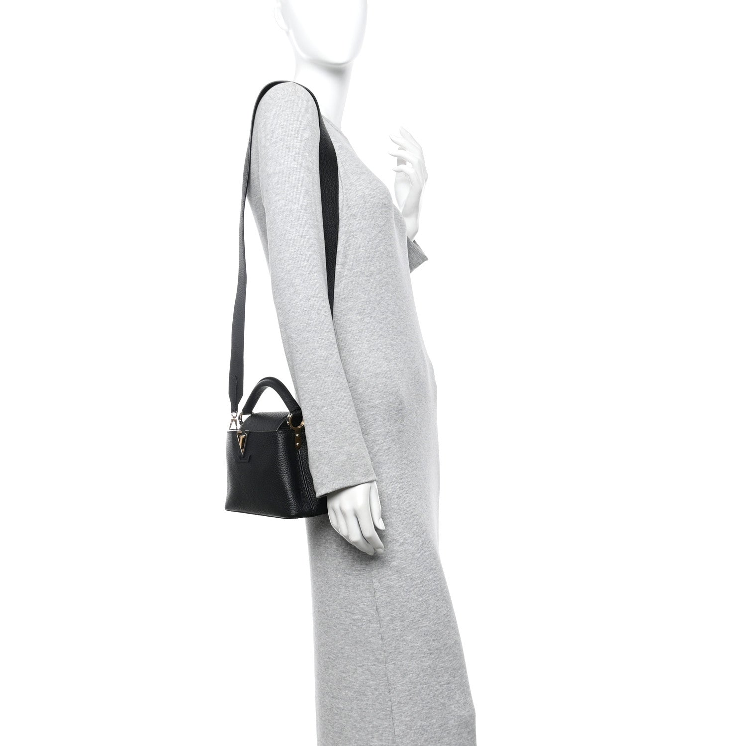 Taurillon Mini Capucines Black