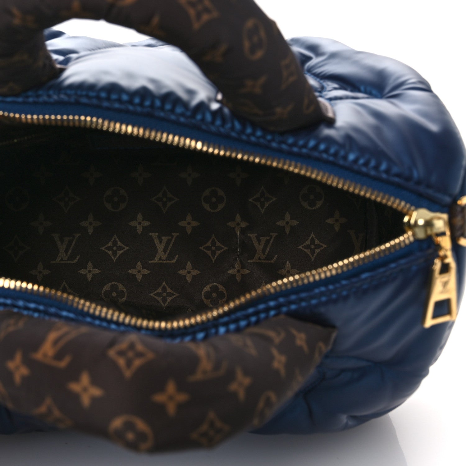 Econyl Mini Monogram Pillow Speedy Bandouliere 25 Navy