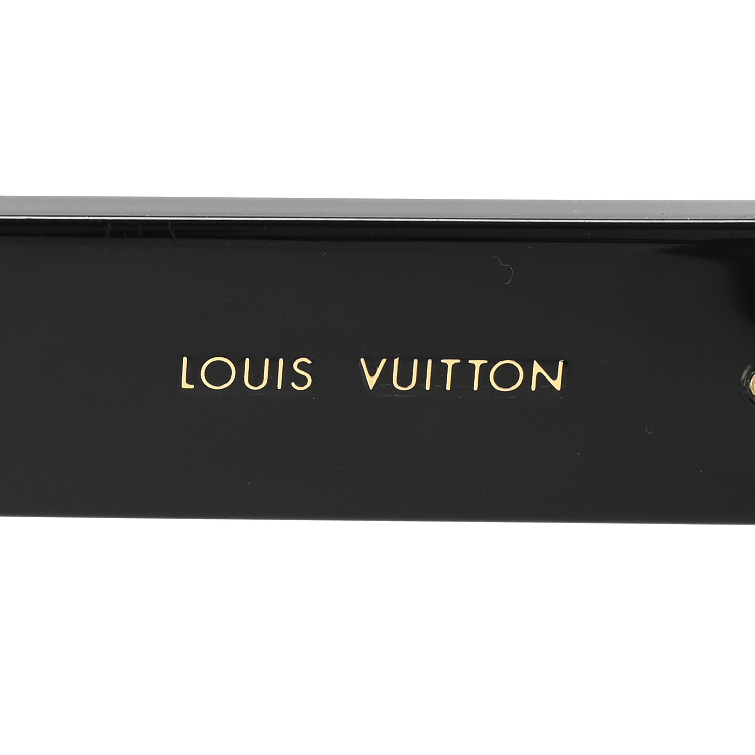Acetate LV Moon Square Sunglasses Z1664W Black