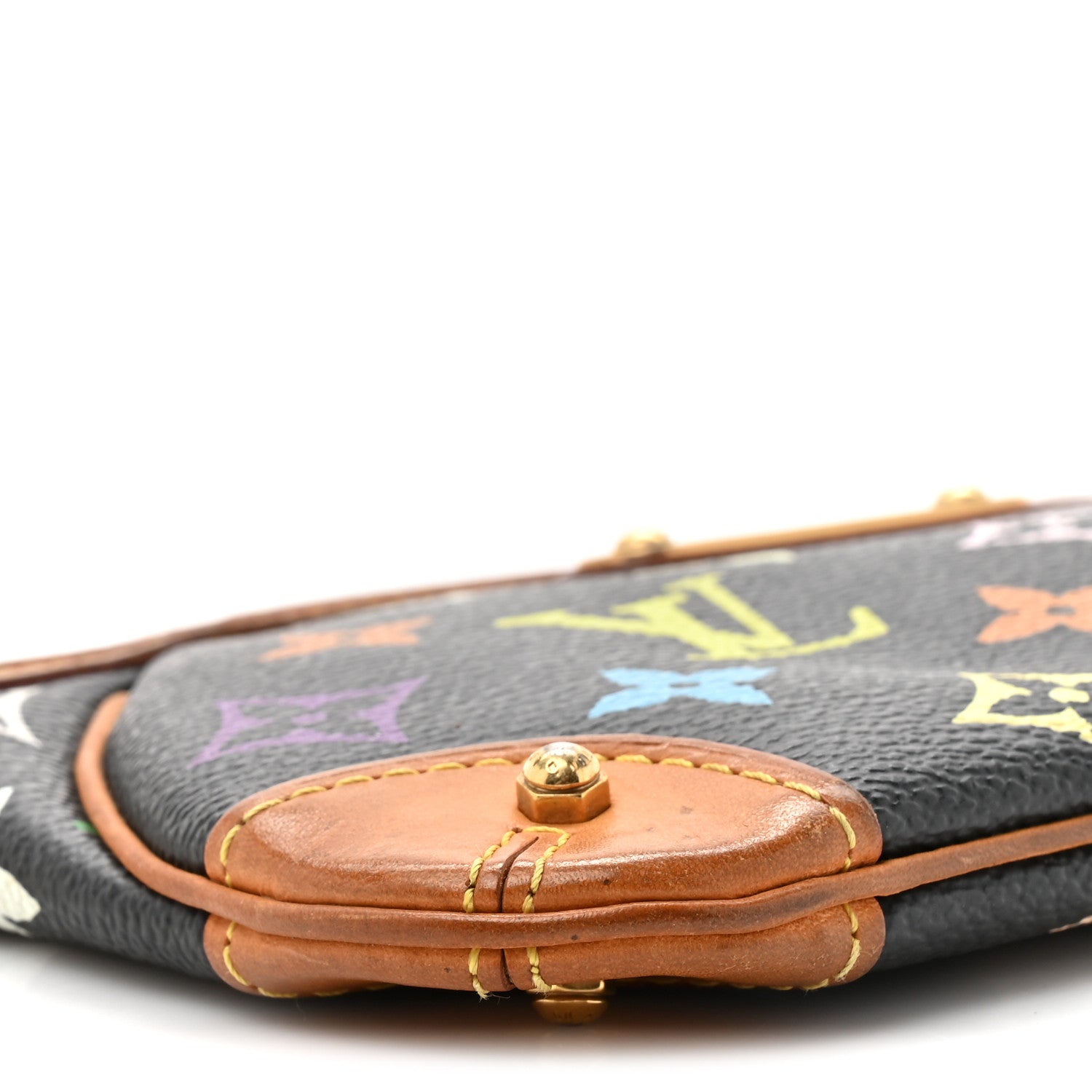 Monogram Multicolor Pochette Milla MM Black