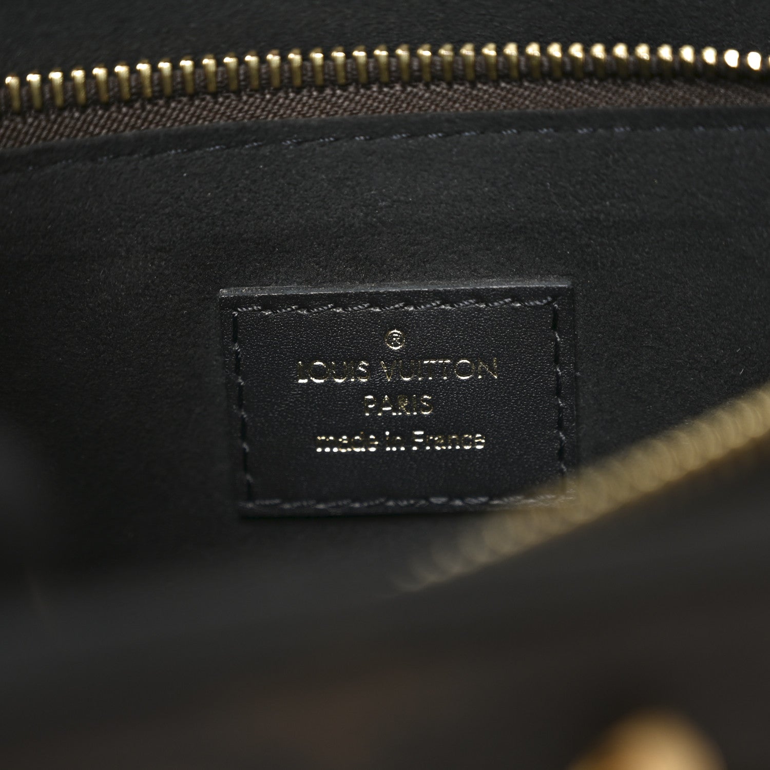Monogram Flower Tote Black