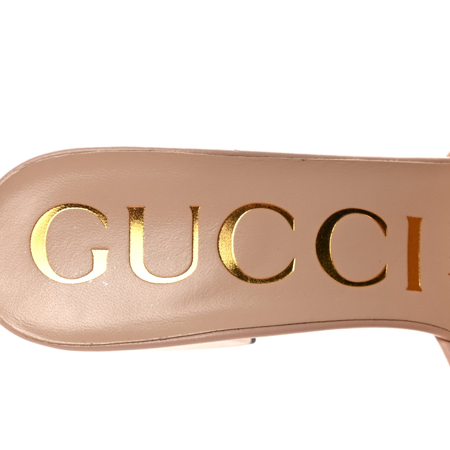 Nappa Matelasse GG Marmont 55mm Slide Sandals 36.5 Skin Rose