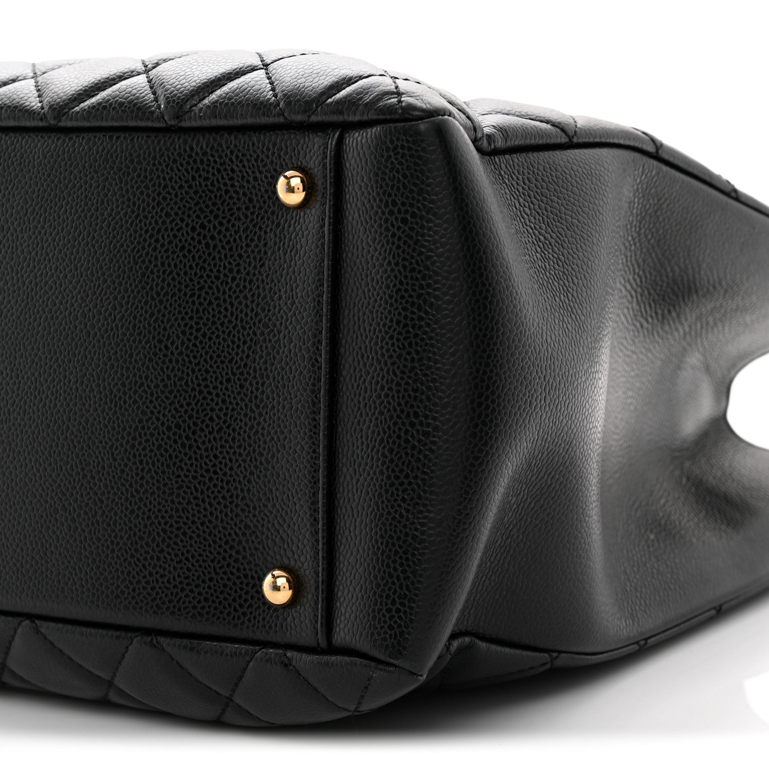 Caviar Quilted XL Grand Shopping Tote GST Black