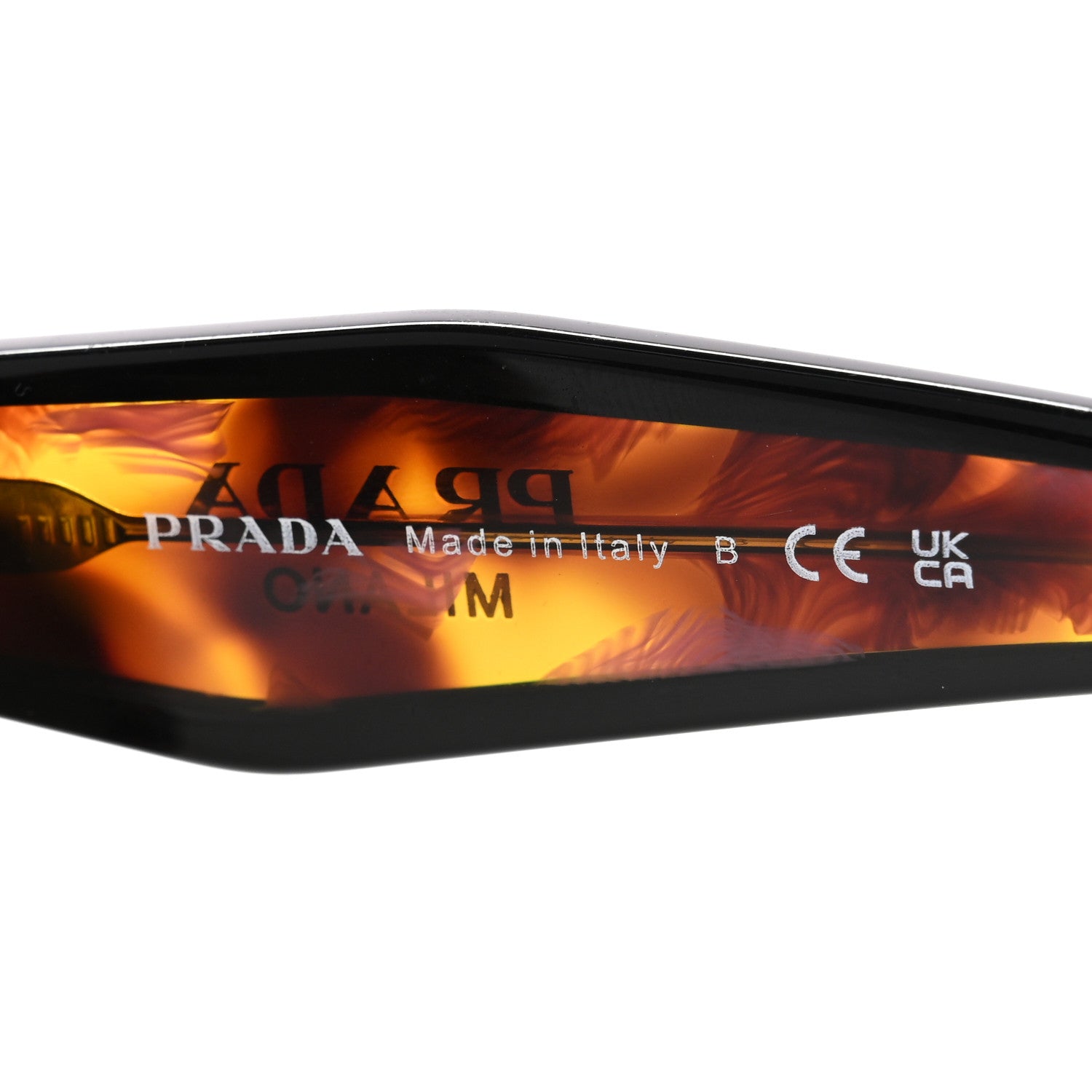 Acetate Square Sunglasses SPR 24Z Tortoiseshell
