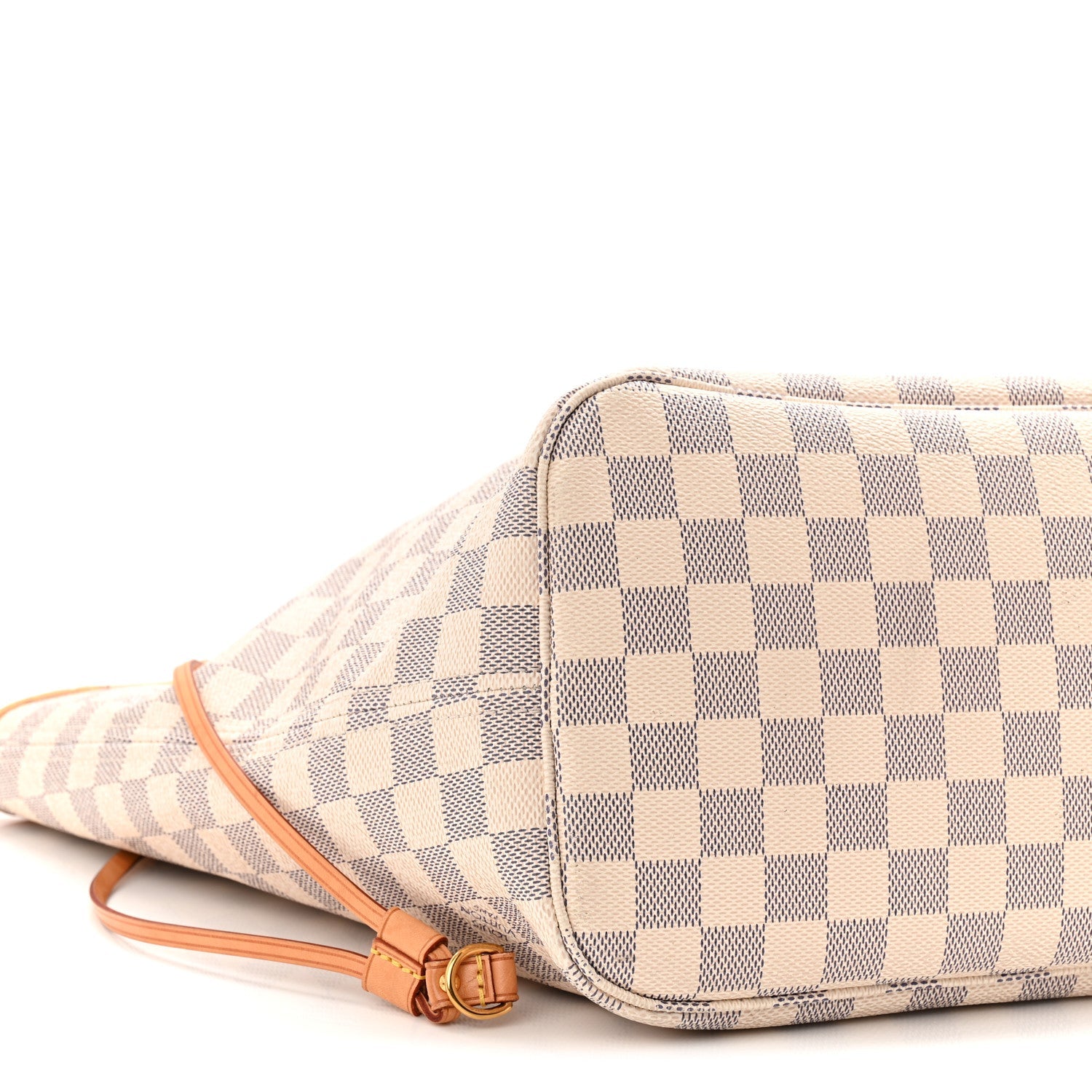 Damier Azur Neo Neverfull MM Rose Ballerine