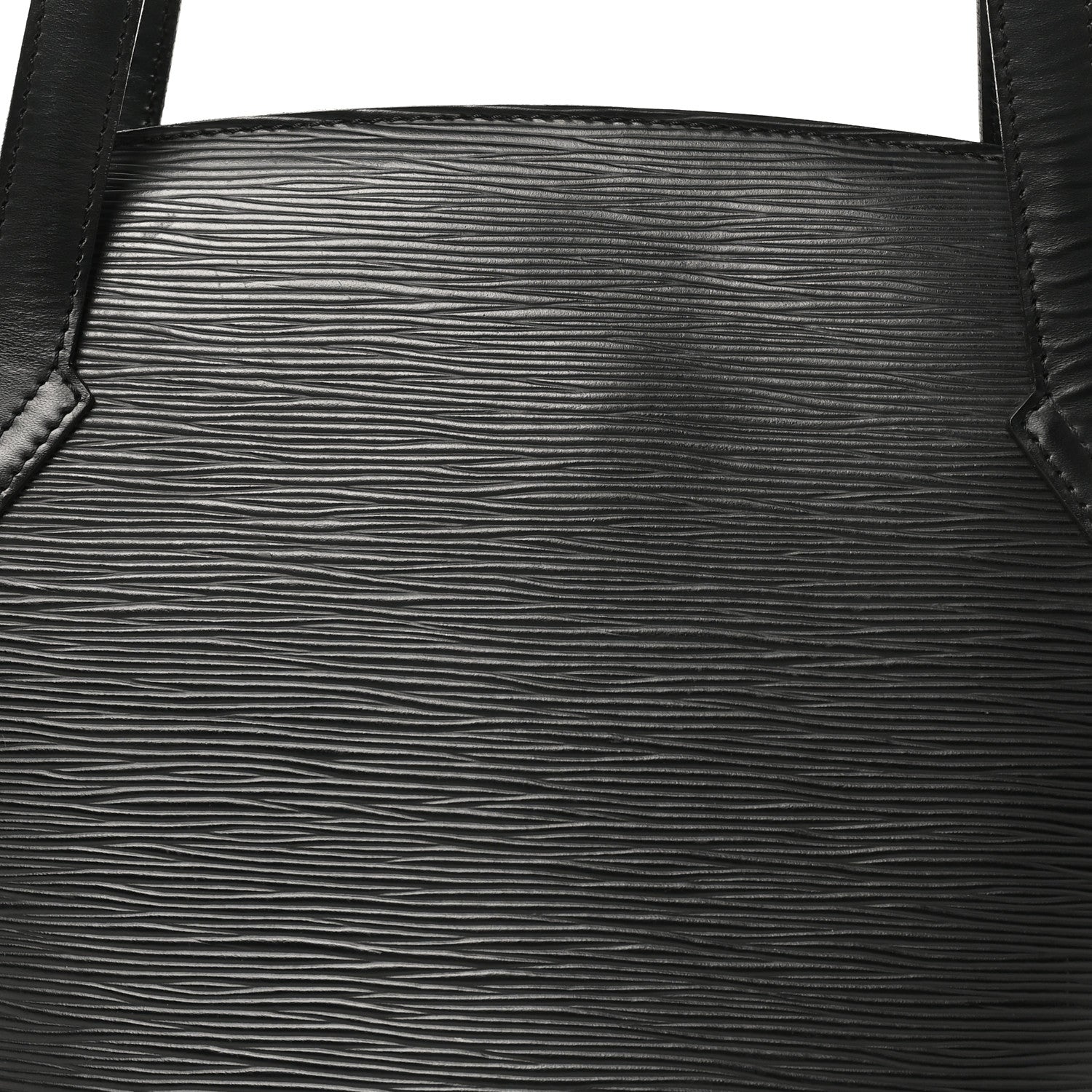 Epi Saint Jacques PM Long Straps Black