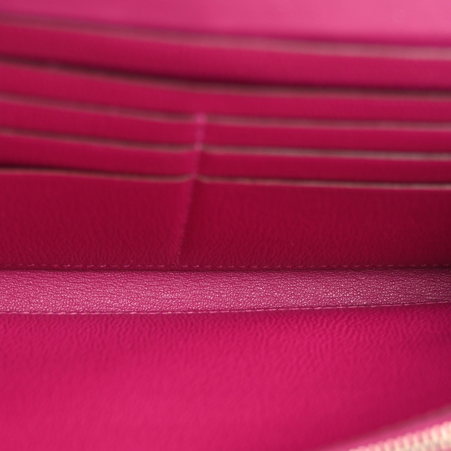 Shiny Alligator Constance Long Wallet Rose Scheherazade