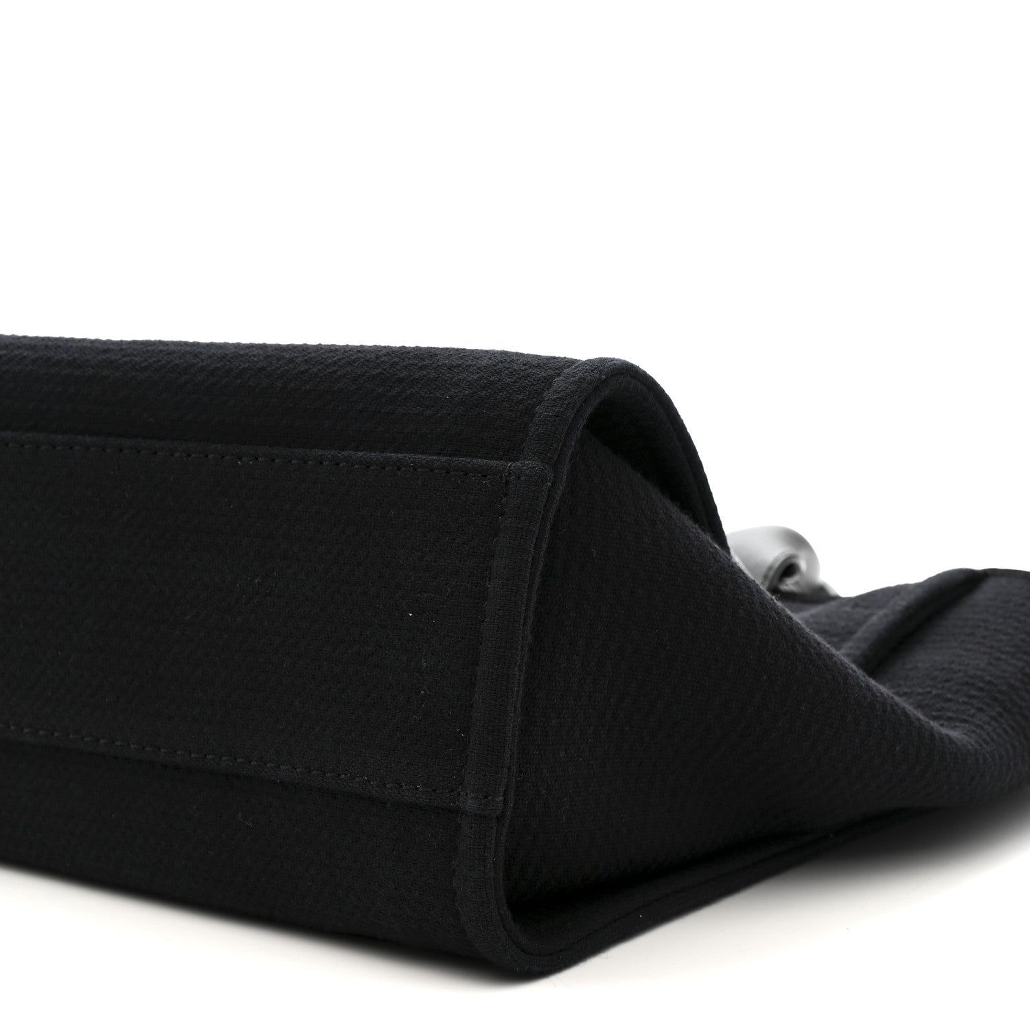 Mixed Fibers Small Deauville Tote Black