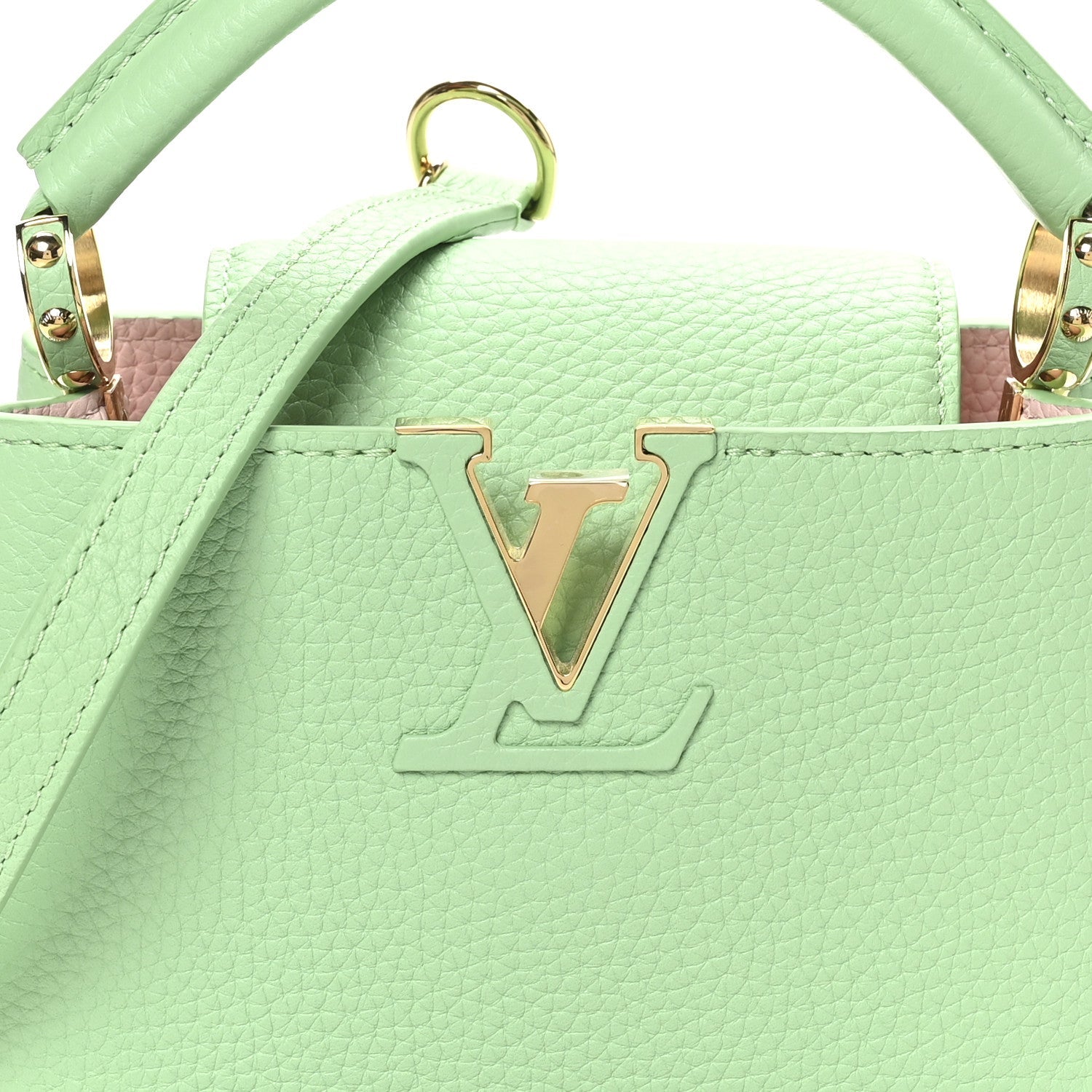 Taurillon Mini Capucines Vert Pomme