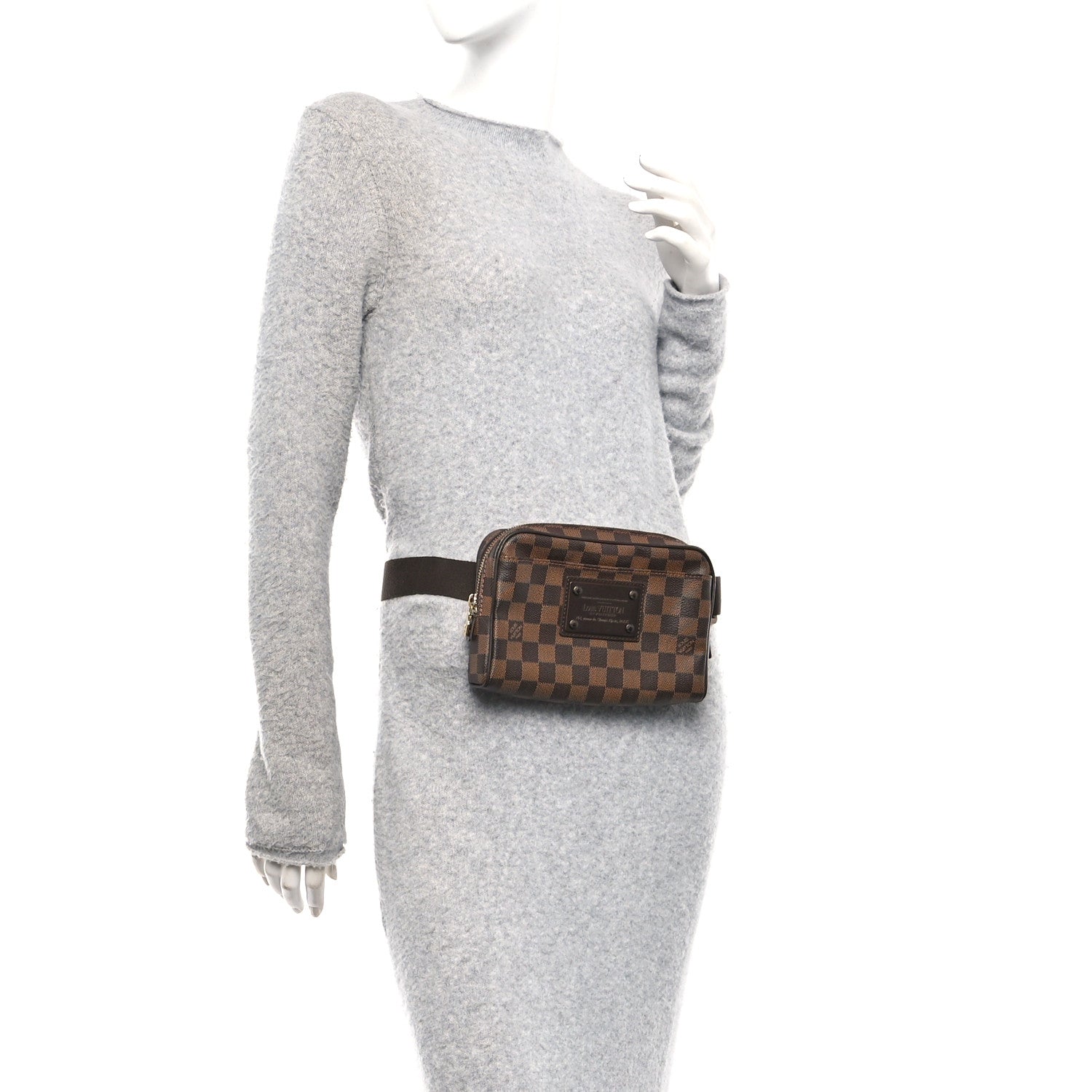 Damier Ebene Brooklyn Bum Bag