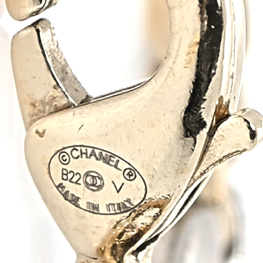 Crystal CC Chain Bracelet Gold Silver