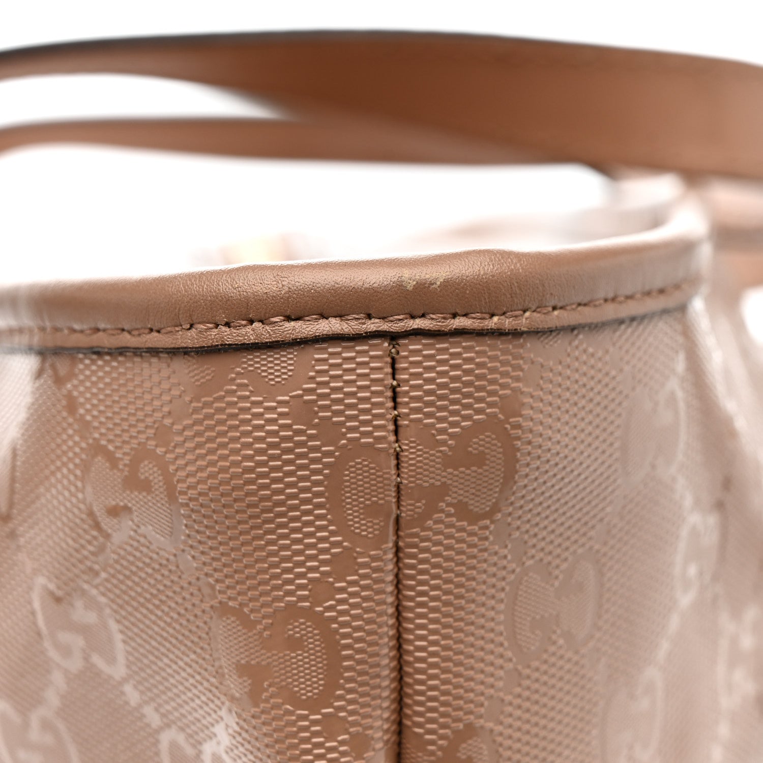Imprime Monogram Large Zippered Shopping Tote Winter Rose