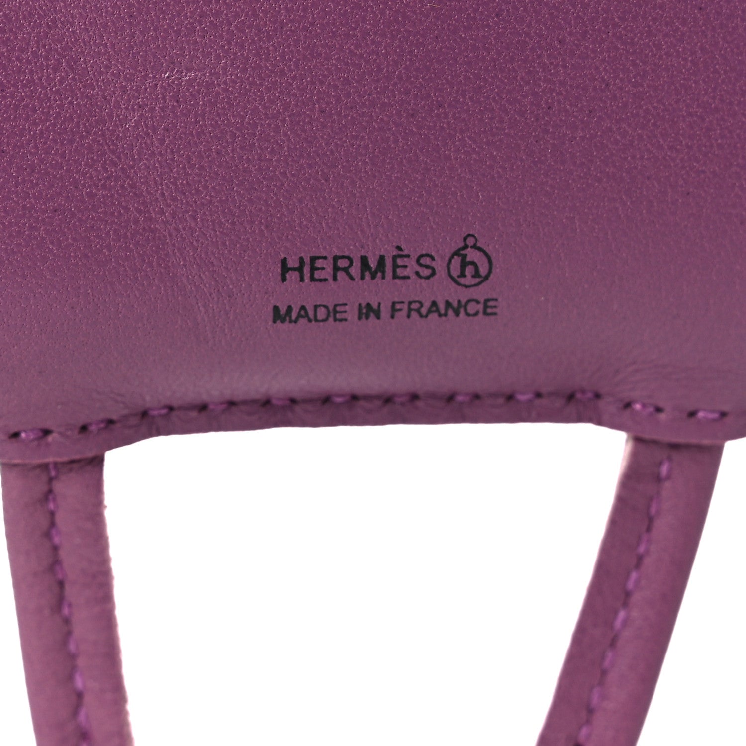 Lambskin Silk Petit H Hibouton Charm