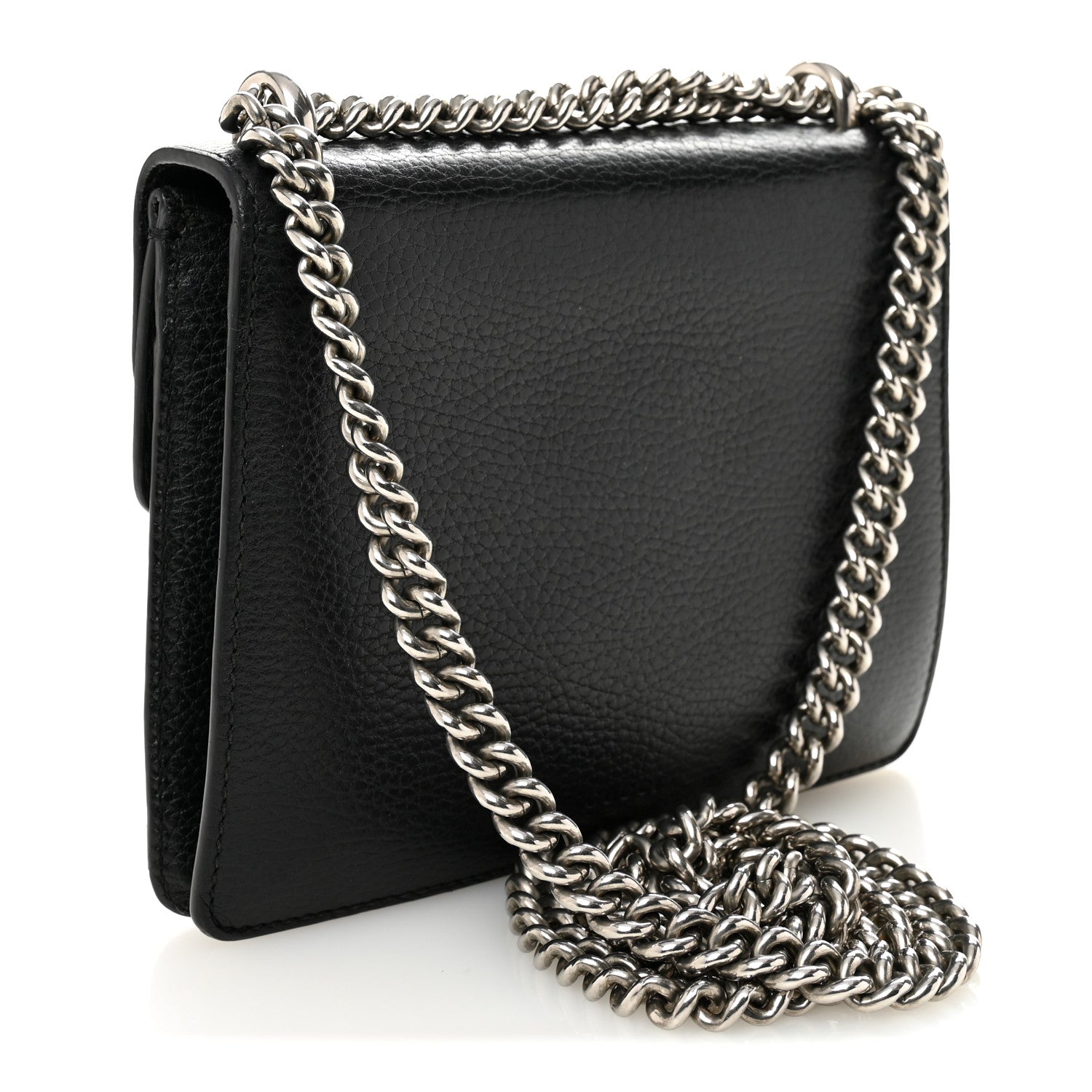 Calfskin Mini Dionysus Shoulder Bag Black